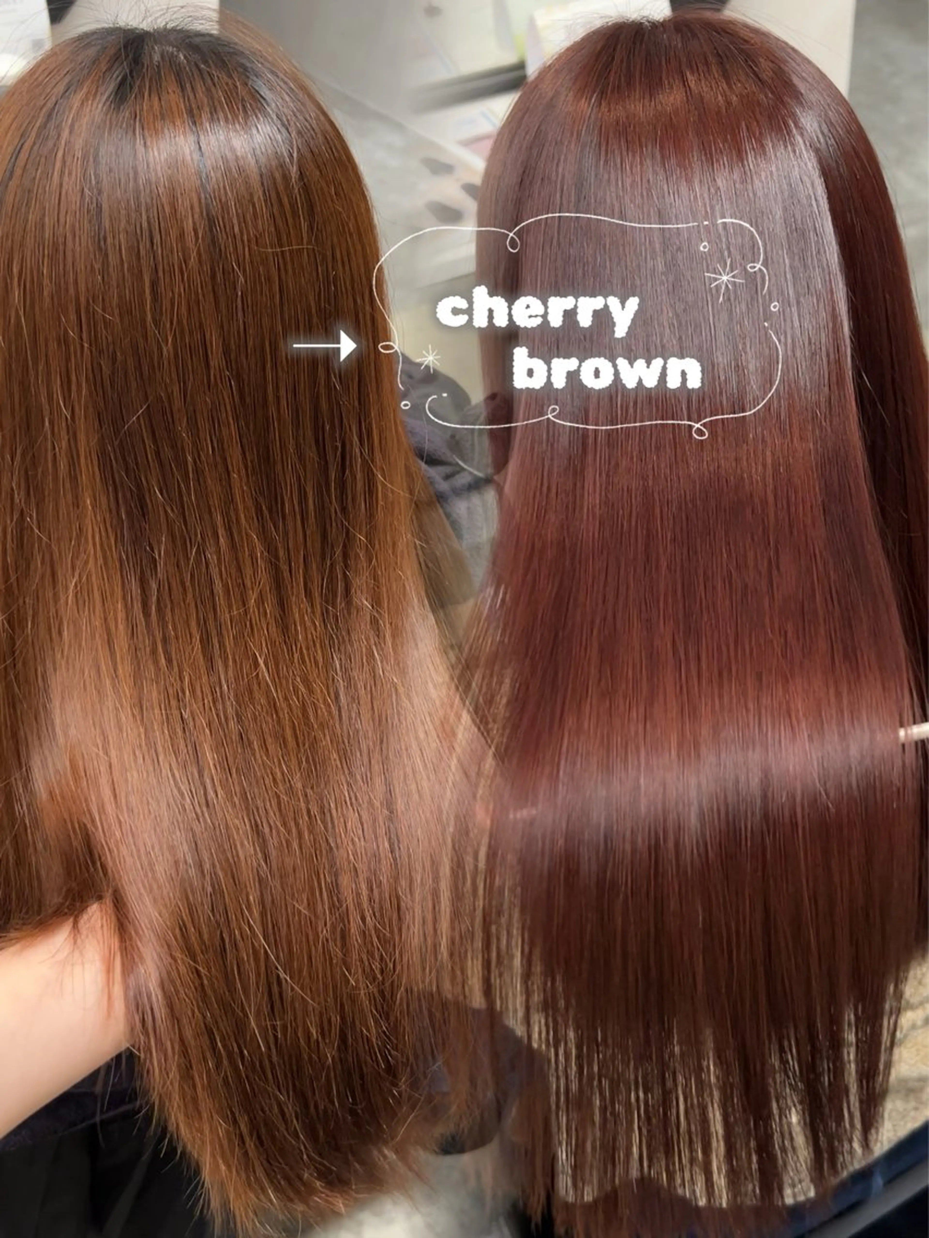 カラー ヘアカラー トリートメント 透明感カラー🍯 髪質改善🫧 野々愛のヘアスタイル