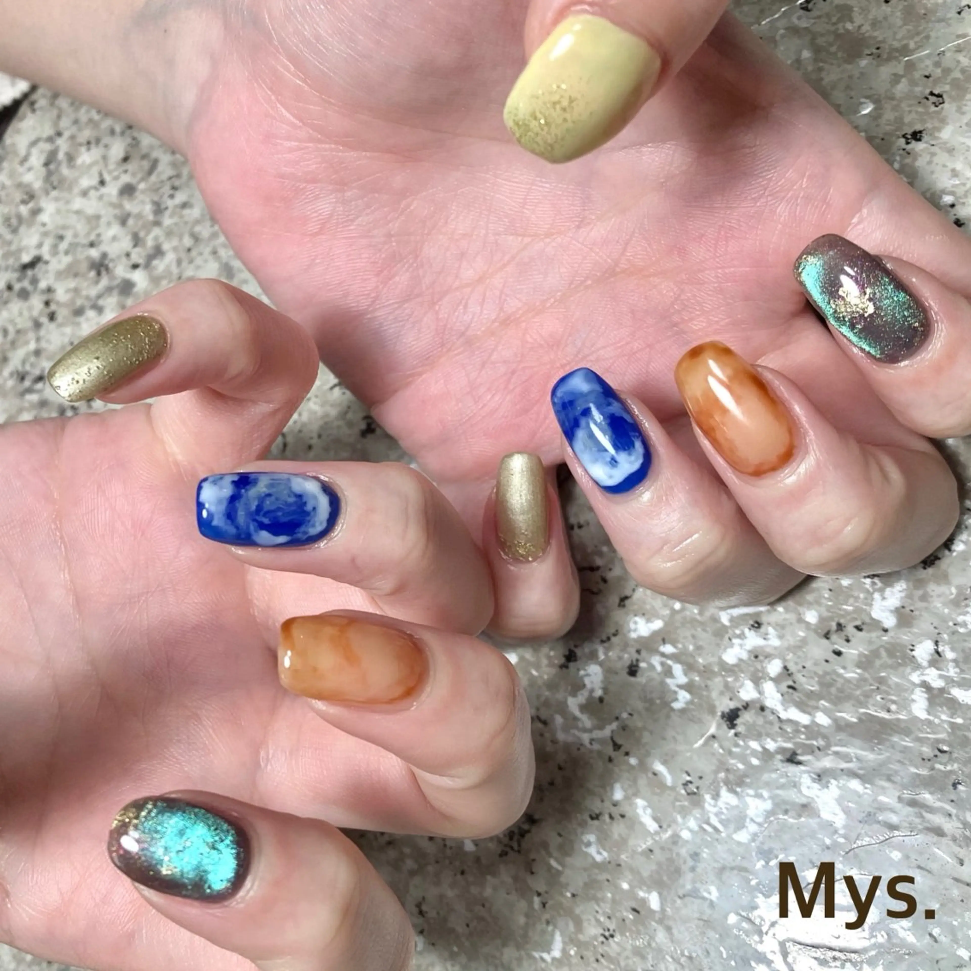 ネイル ハンドネイル Mys. 三上紗紀のネイルデザイン