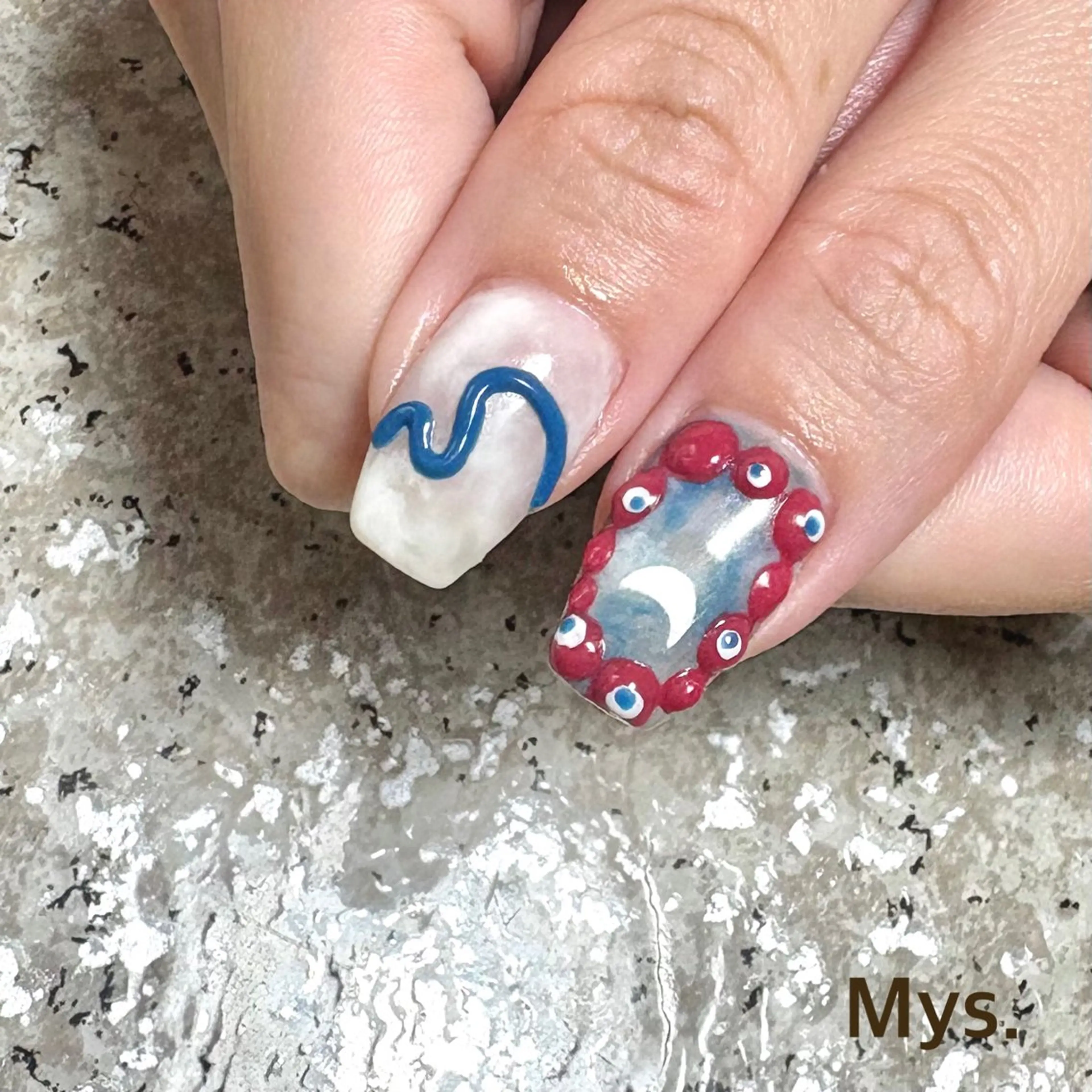 ネイル ハンドネイル Mys. 三上紗紀のネイルデザイン