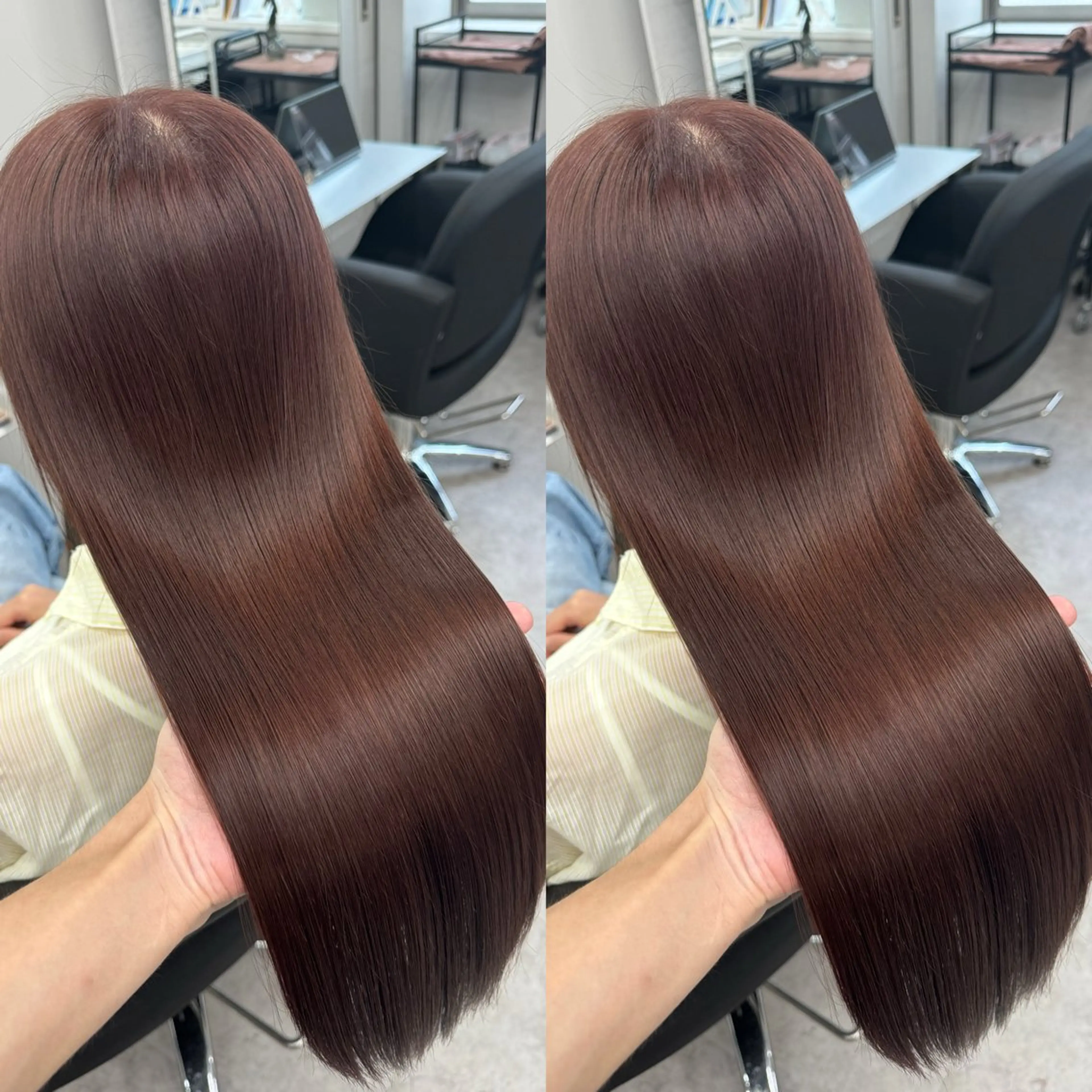 🌟新登場🌟カット+透明感アディクシーカラー＋超音波 SILKERAトリートメントの写真