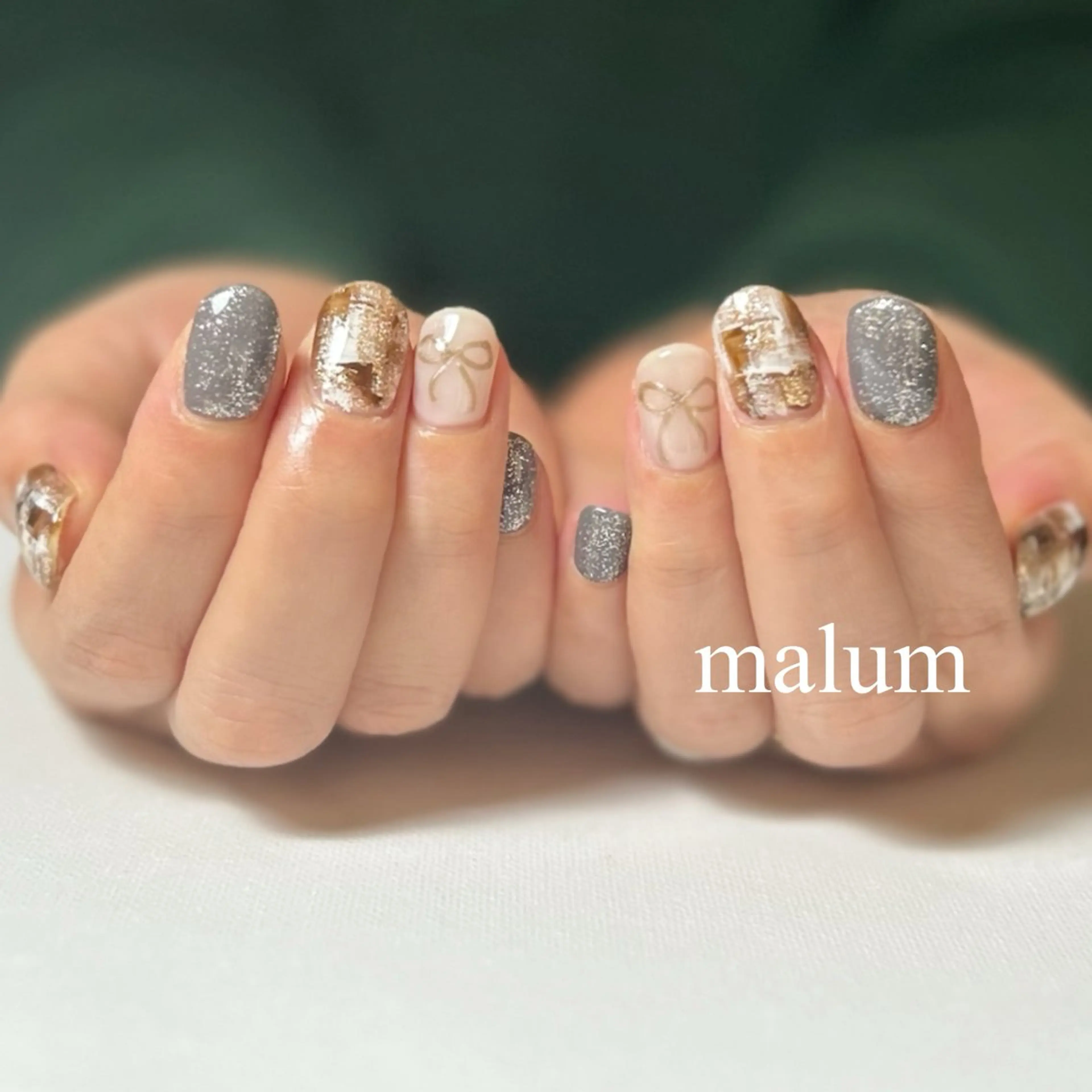 ネイル ハンドネイル malum nailのネイルデザイン