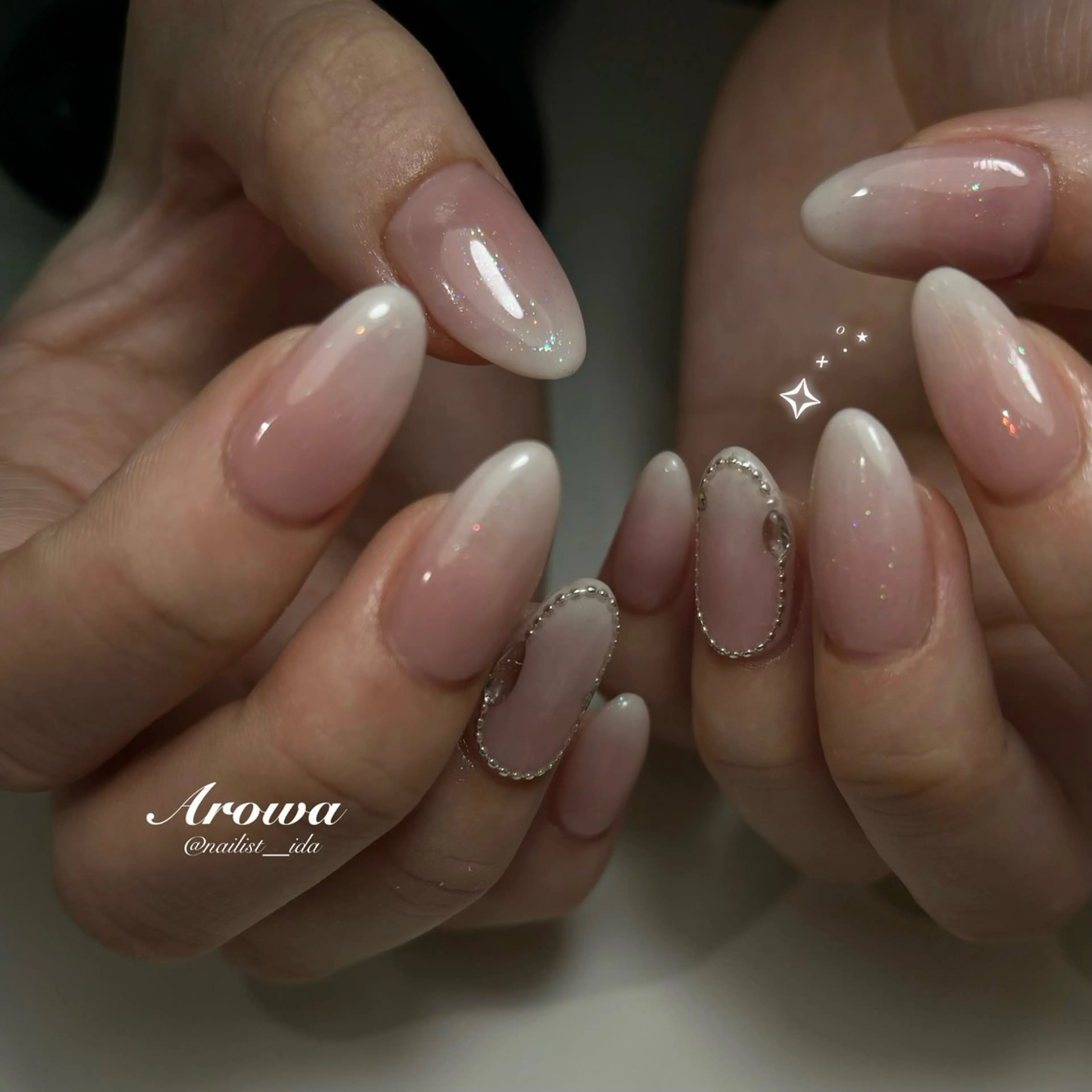 ネイル ハンドネイル Arowa 伊田のネイルデザイン