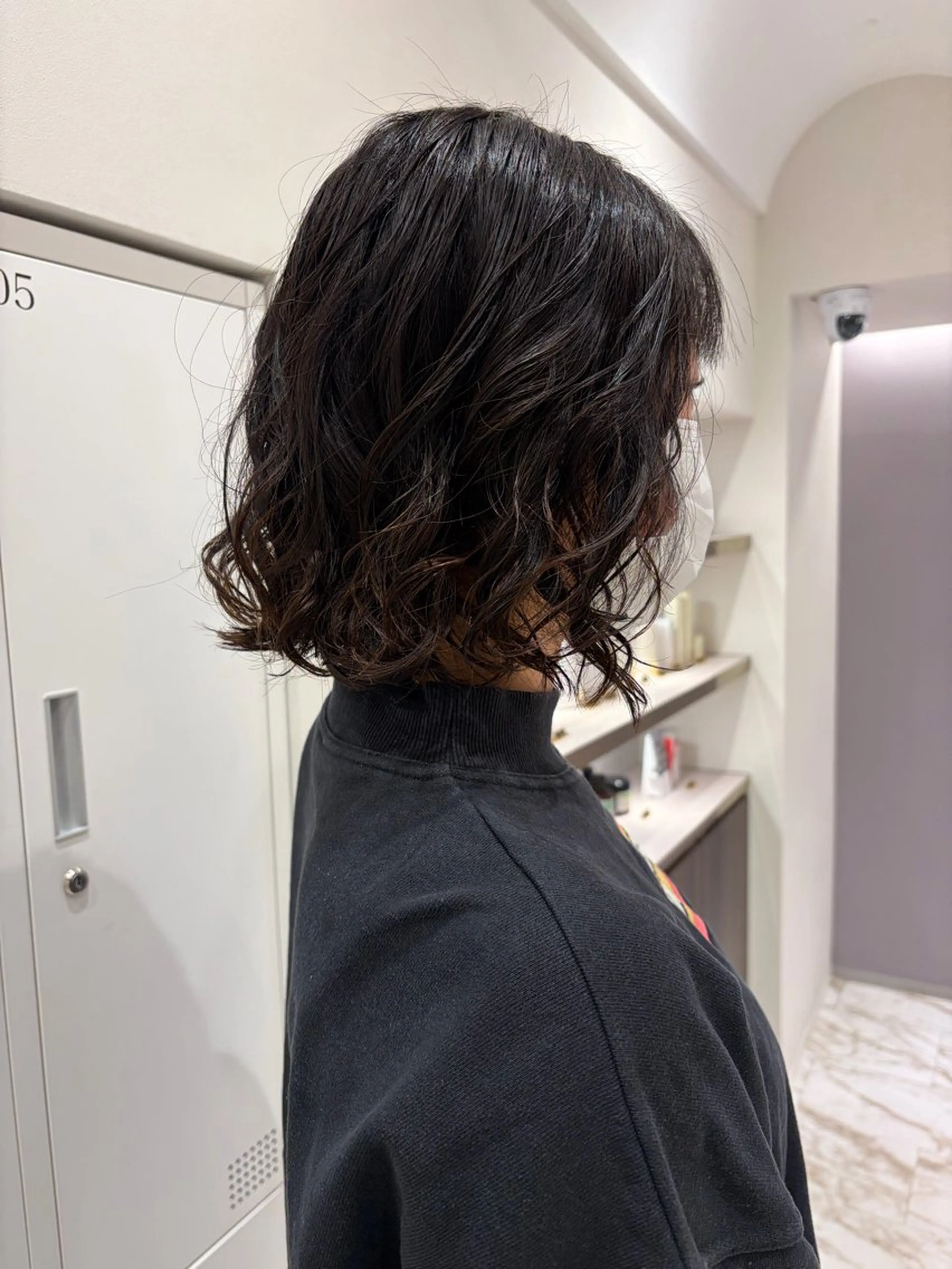 パーマ ボブ デジタルパーマ 銀座/個室sh台 クラチ🌿のヘアスタイル