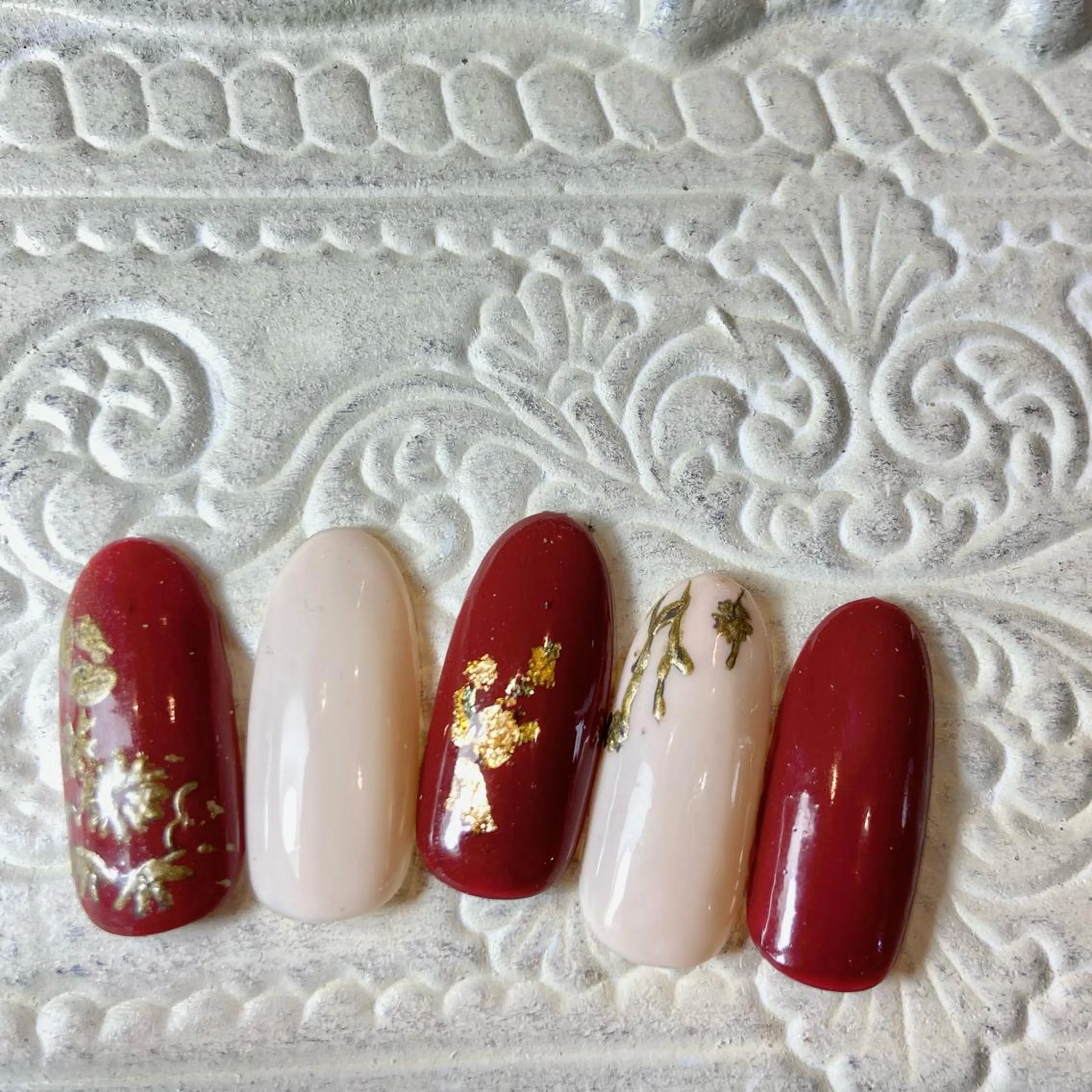 ネイル ゴールド Ange epais nAnnAnのその他イメージ