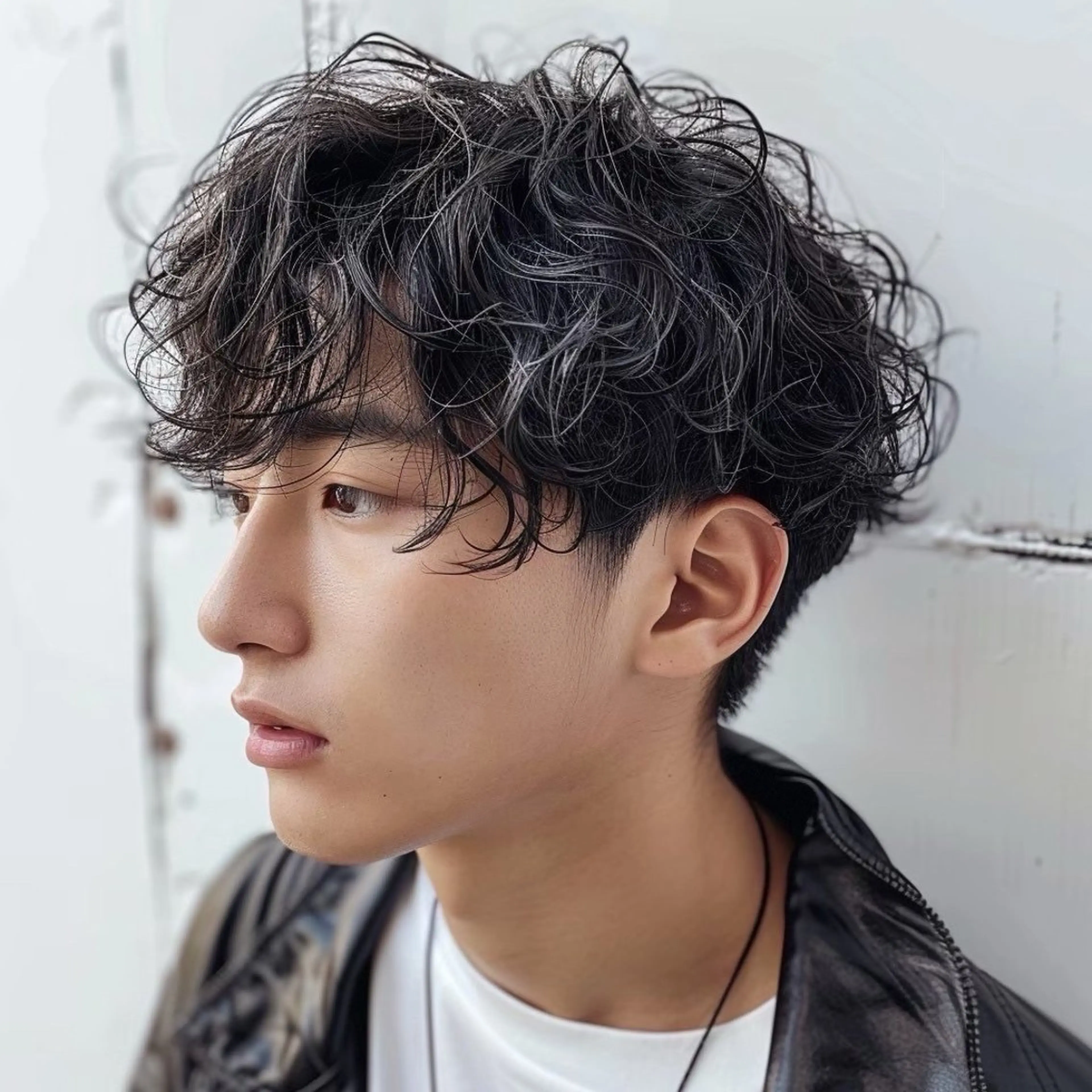 パーマ メンズ 心斎橋 女性 スタイリスト  大阪のヘアスタイル