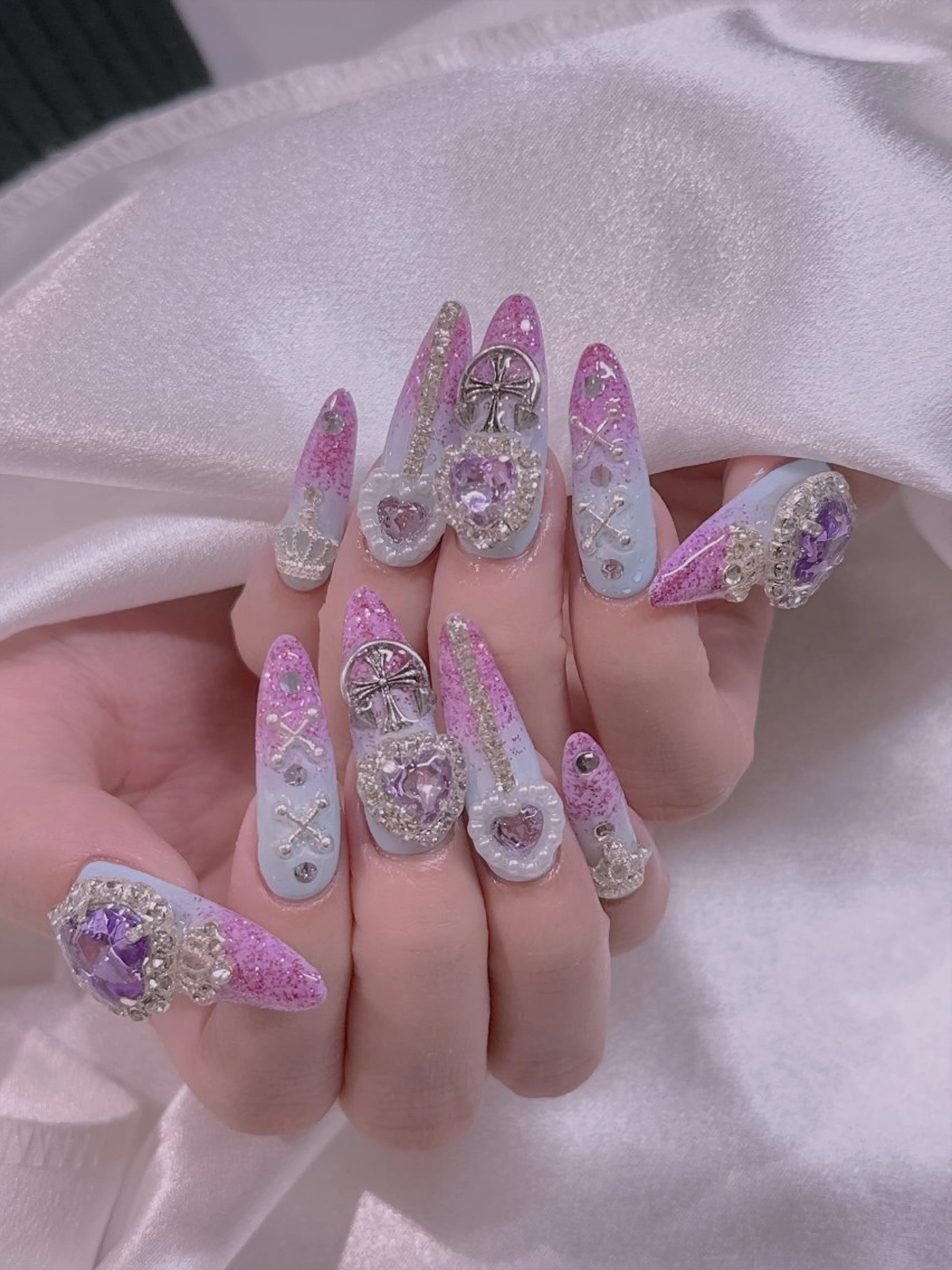 ネイル 長さだし専門店 M2　rikaのネイルデザイン