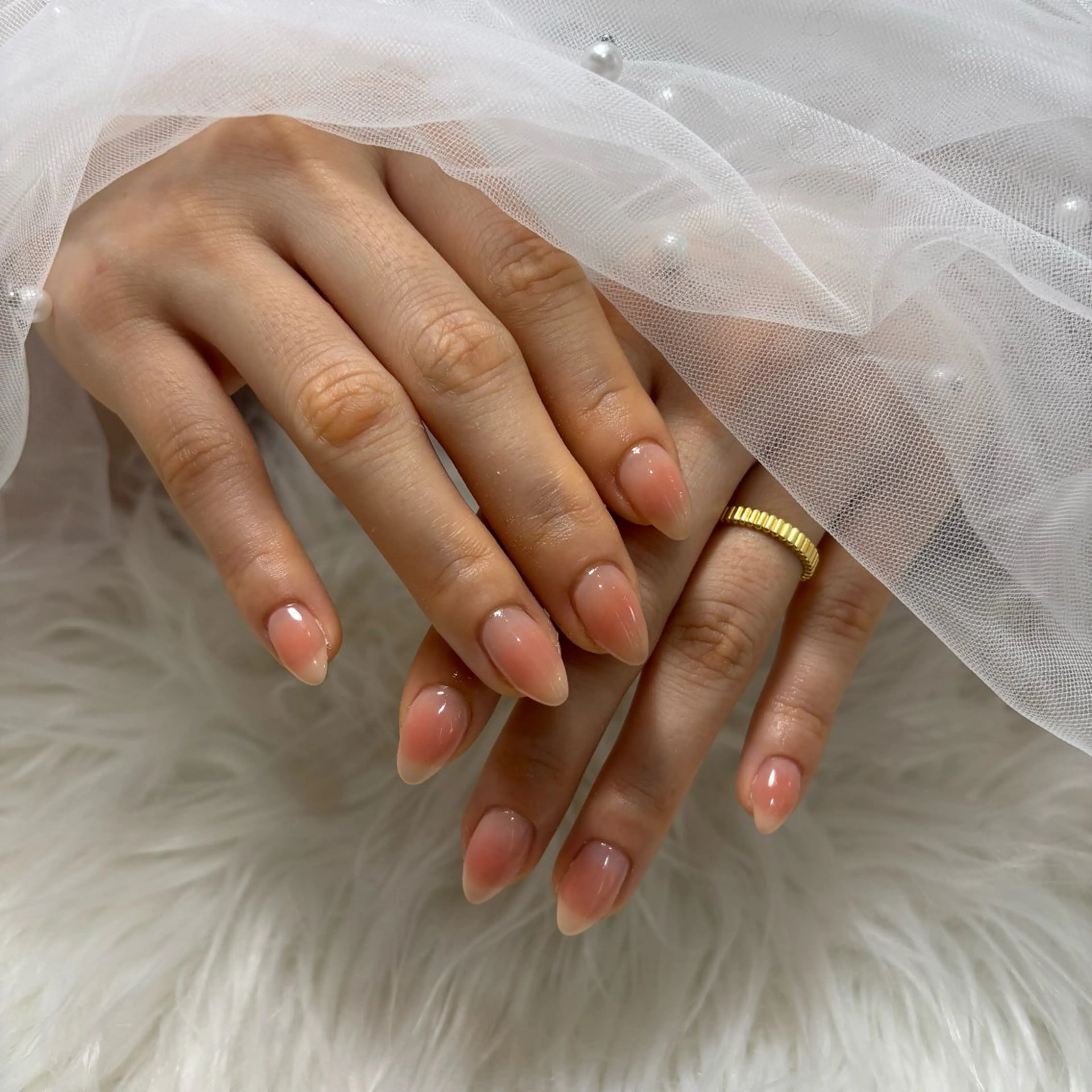 ネイル チークネイル すみる Hinataのネイルデザイン