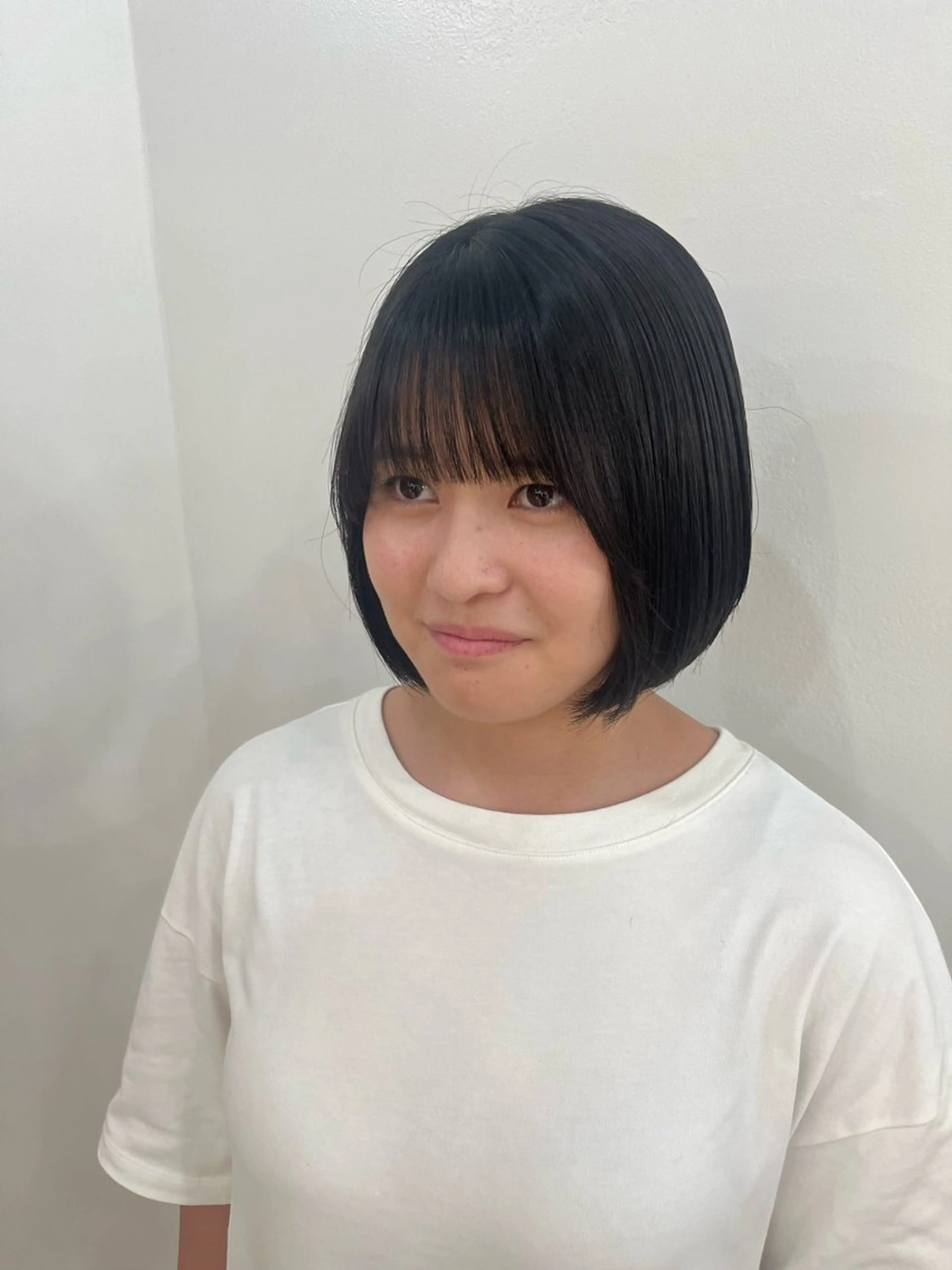 ショート ボブ 暖色カラー/パラッと Bob/モエのヘアスタイル