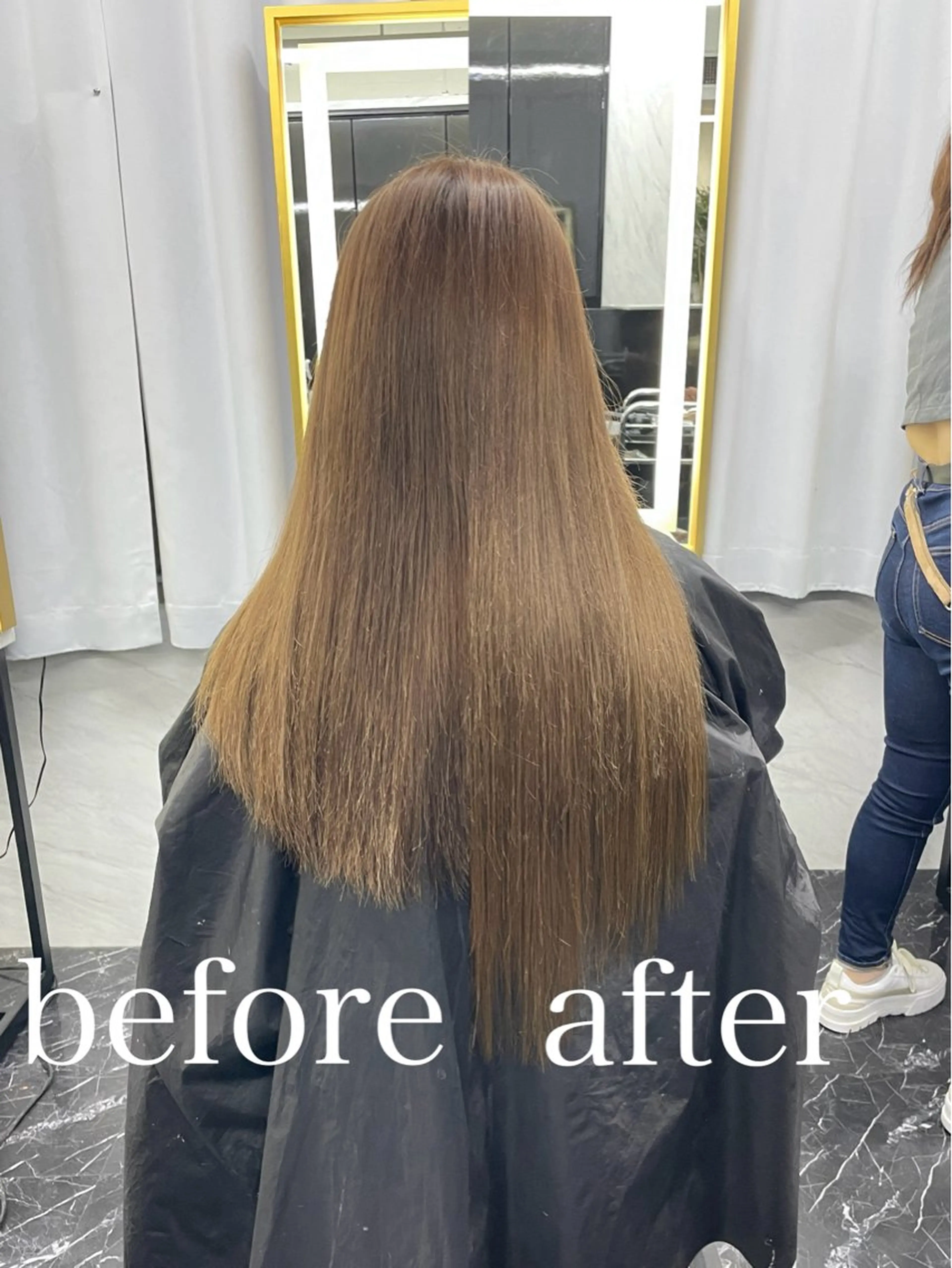 ロング カラー ヘアカラー エクステ エクステ🩵ブリーチ 韓国ヘア🩵KAEのヘアスタイル