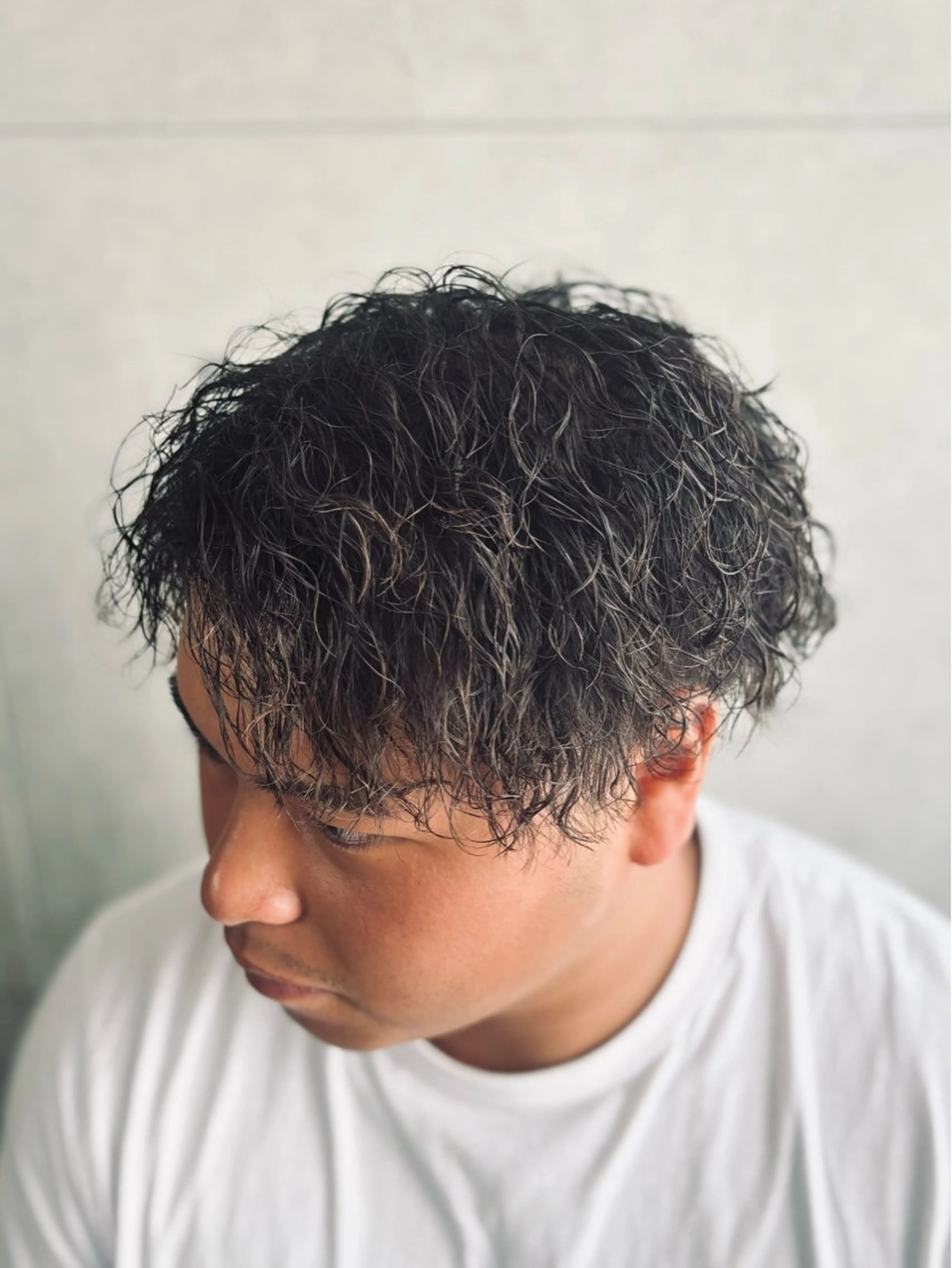 メンズ カット パーマ WiLL 大城のヘアスタイル