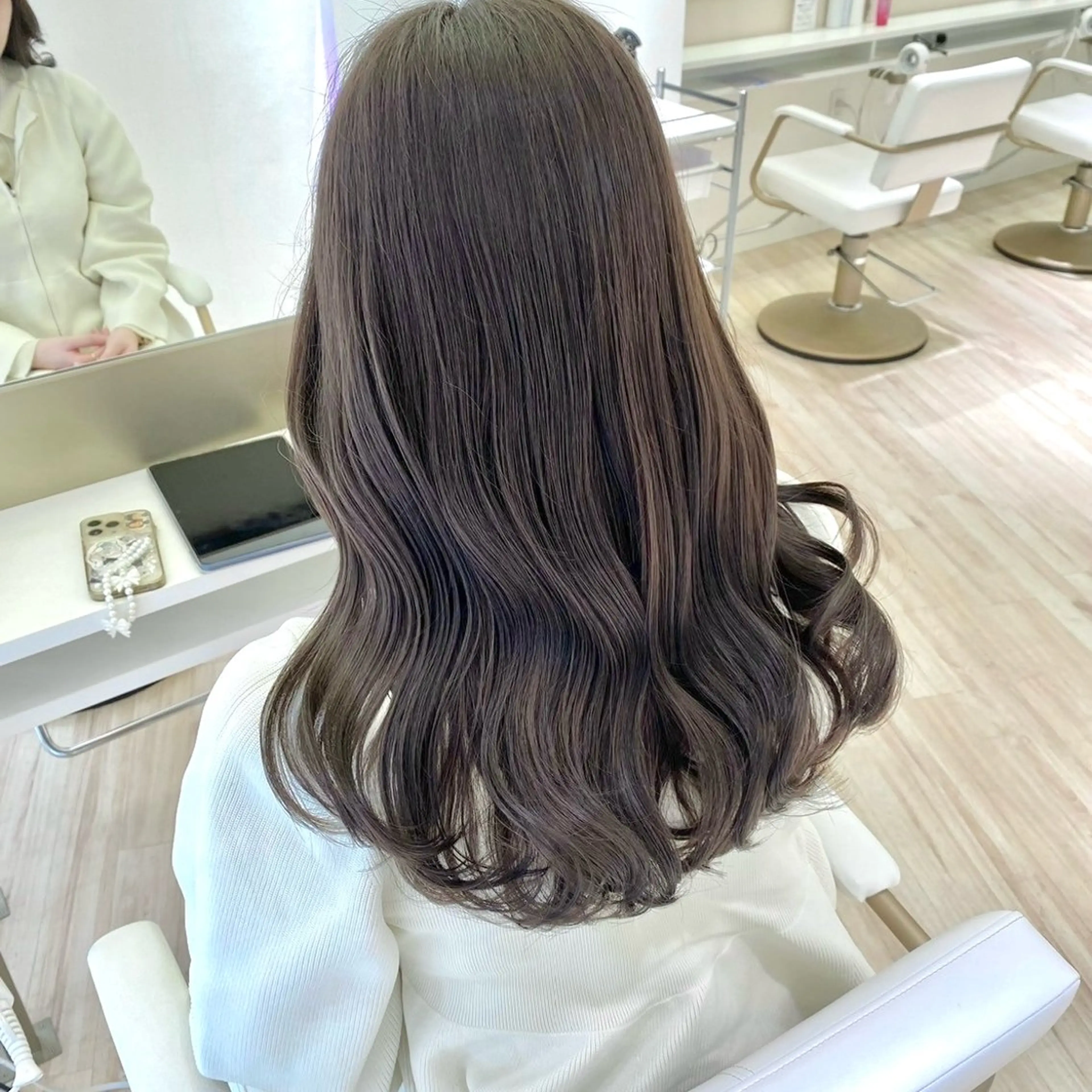ロング カラー ParveMix 🪽鳥取彩花のヘアスタイル