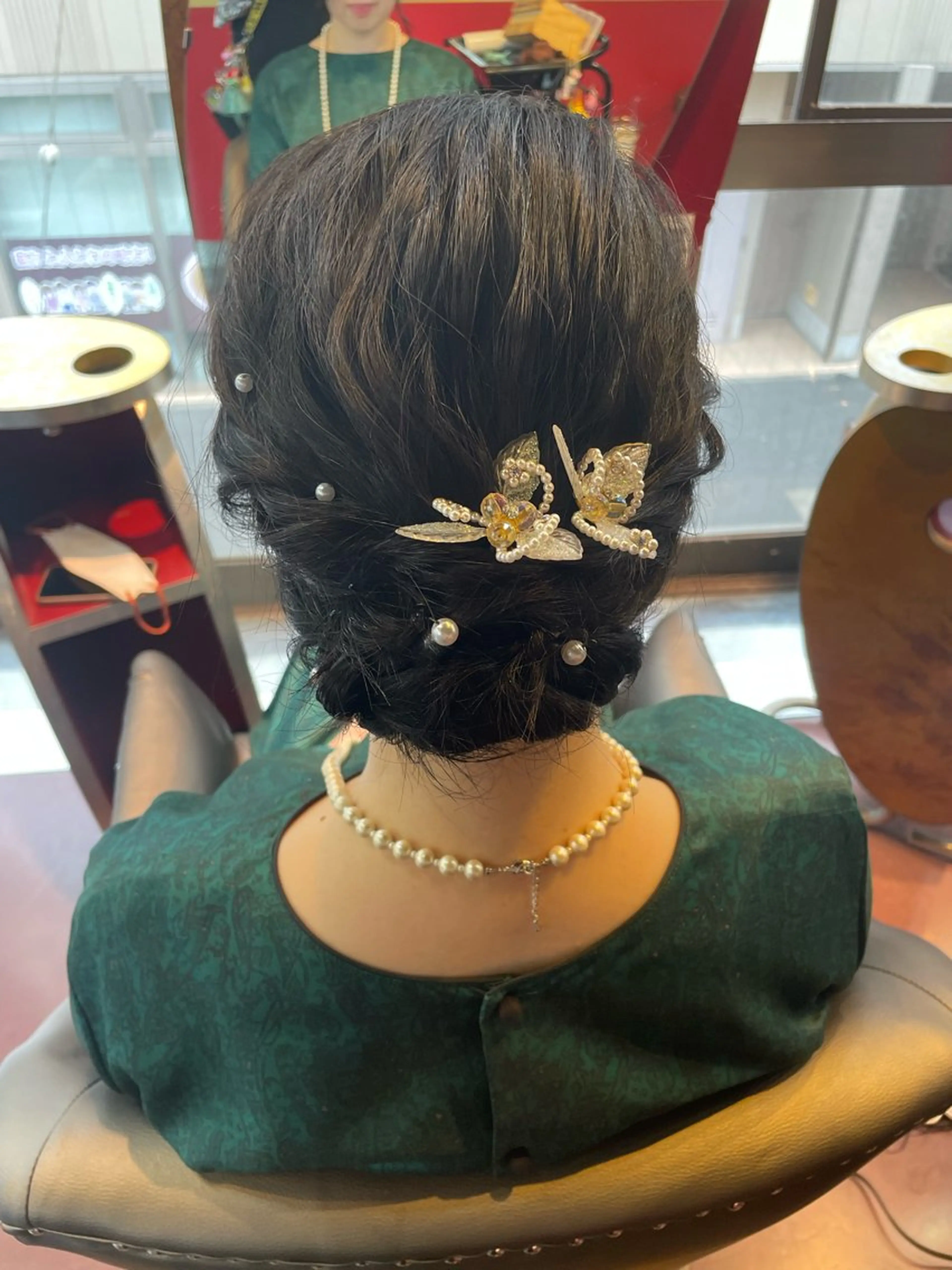 ヘアアレンジ 結婚式・ブライダル 👑派手髪/カット 👑ANRYのヘアスタイル