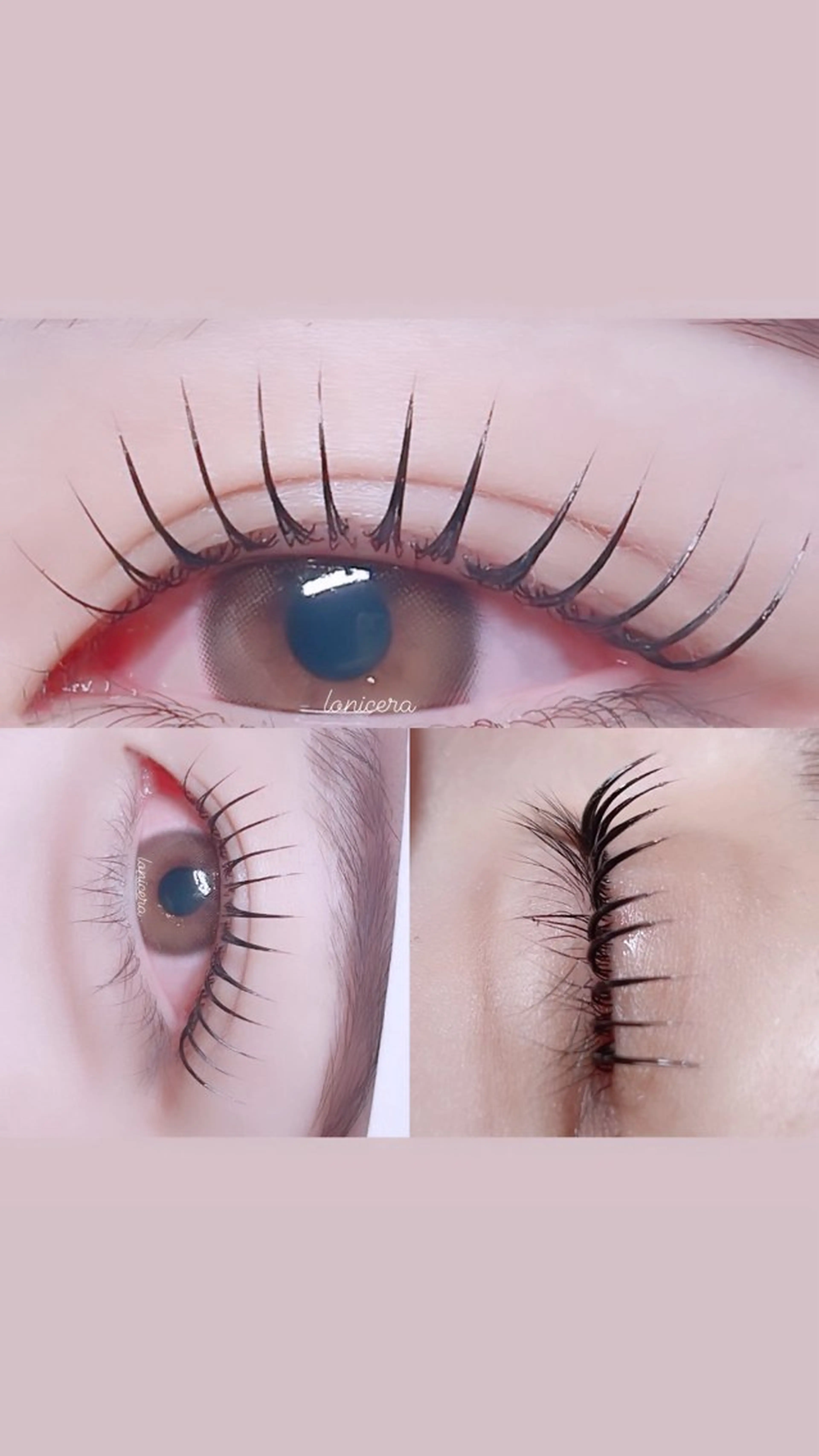 マツエク・マツパ 韓国風マツエク 一重×まつ毛パーマ ロニセラ アイラッシュのマツエク・マツパデザイン