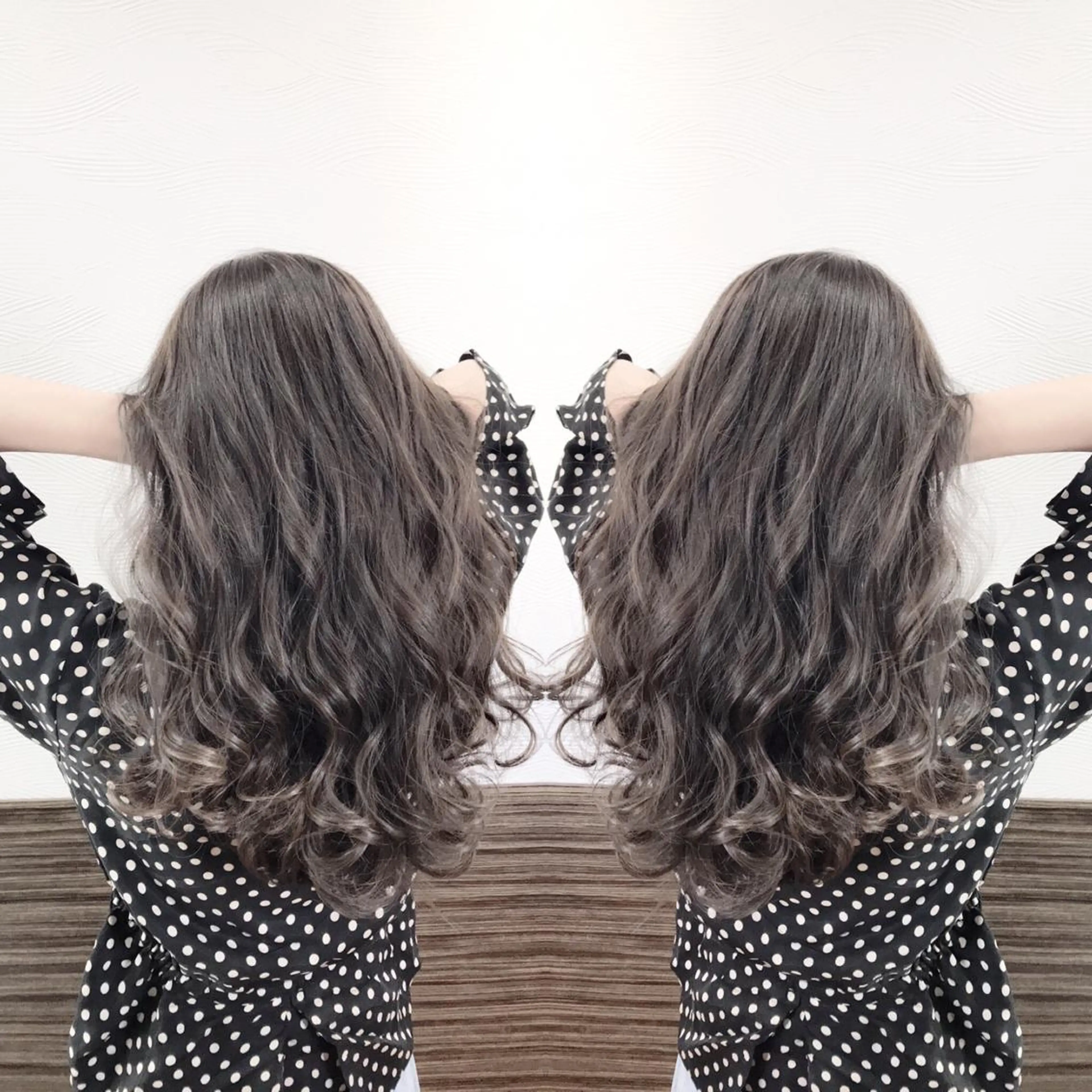 セミロング カラー グレージュ supbytomee所属・カラー特化型サロン #SUP.のヘアスタイル