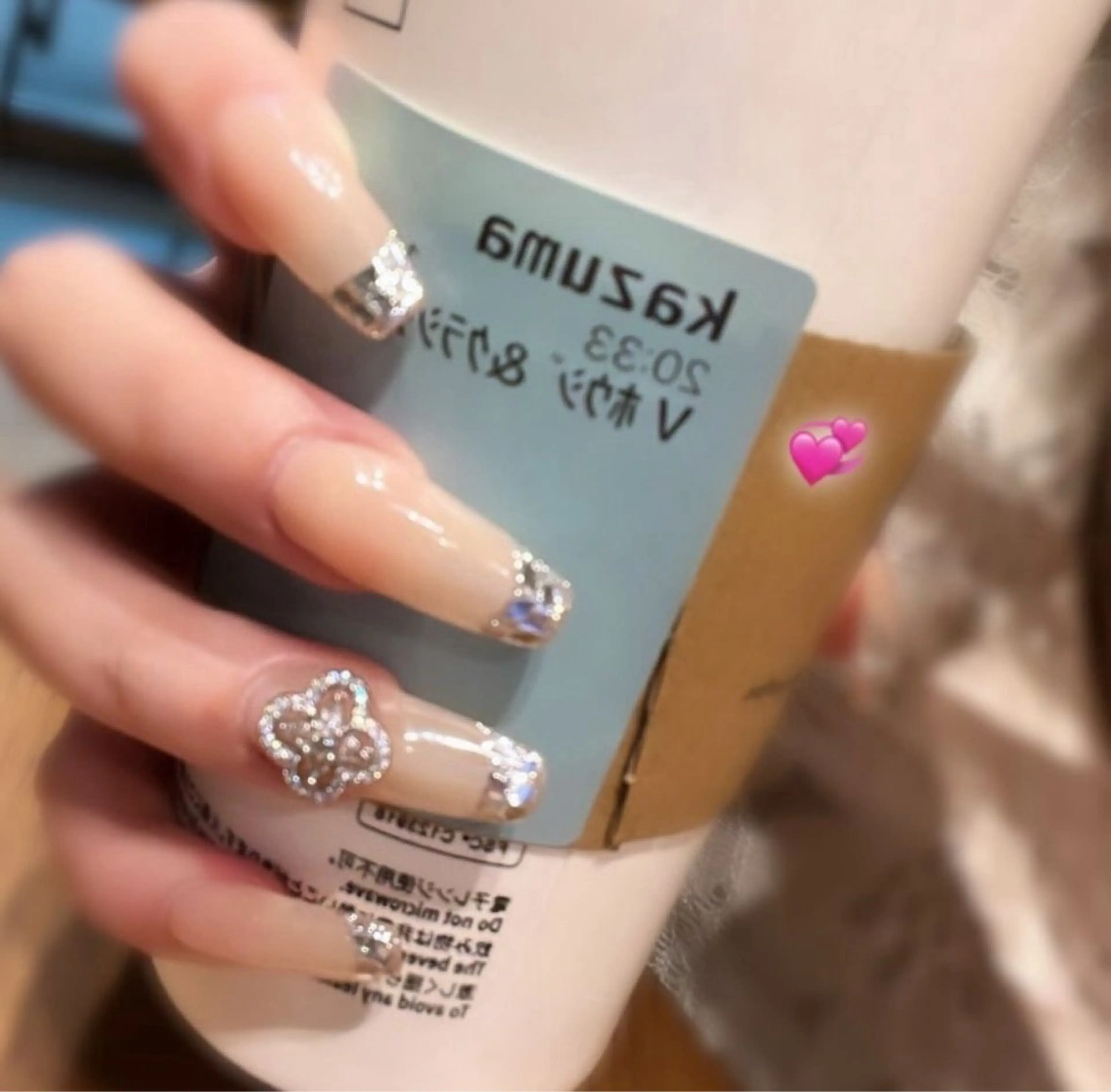 ネイル 韓国ネイル ニュアンスネイル シンプルネイル 春ネイル バレンタイン Nihonthy Nail 新宿所属・Nihonthy Nail 新宿のネイルデザイン