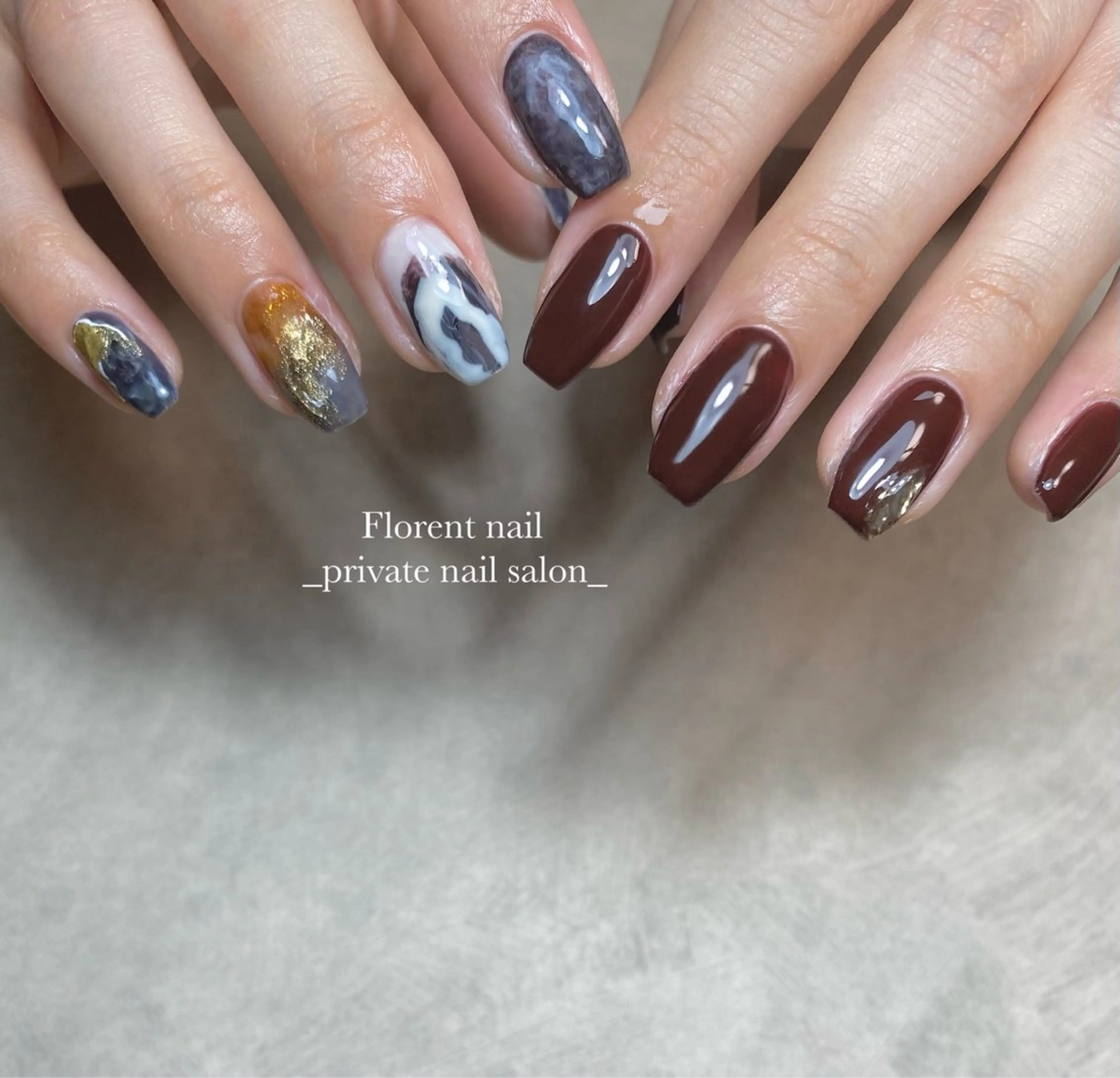 ネイル ハンドネイル florent nailのネイルデザイン