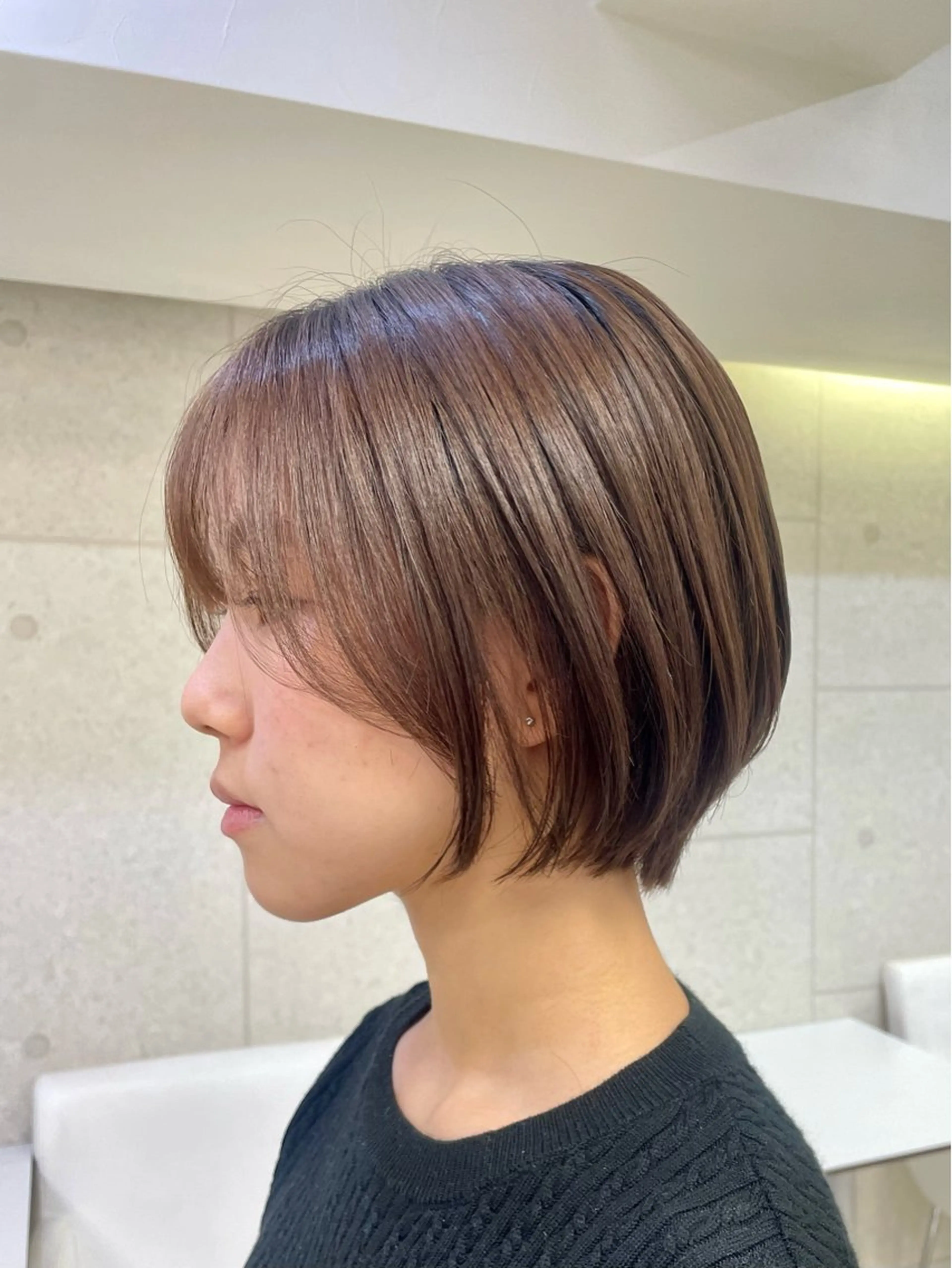 ショート ヘアカラー トリートメント XANADU上野店 🐼ﾖｺﾊｼのヘアスタイル