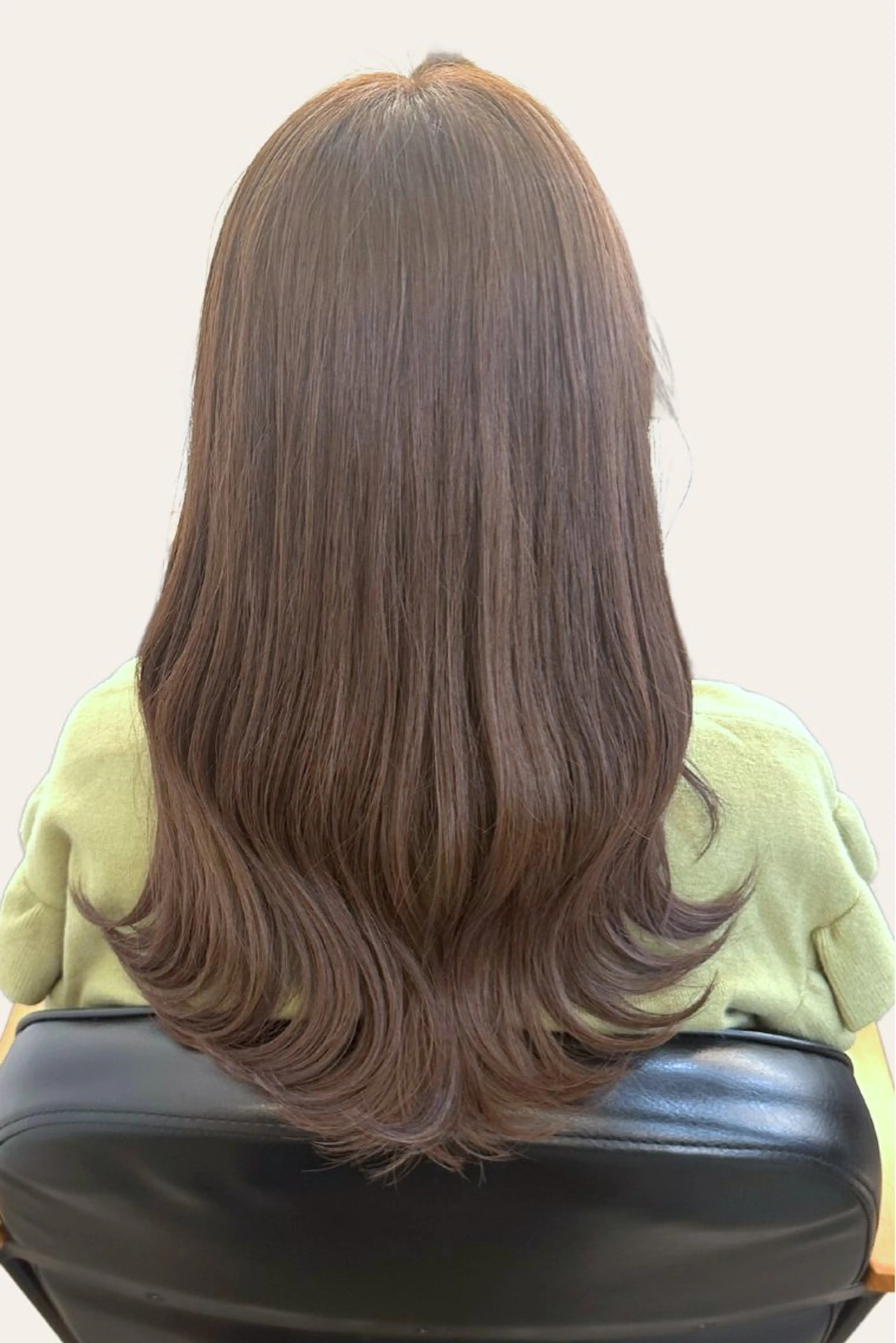 セミロング カット ヘアカラー トリートメント レイヤー/ボブ/ 透明感カラー/ニワのヘアスタイル