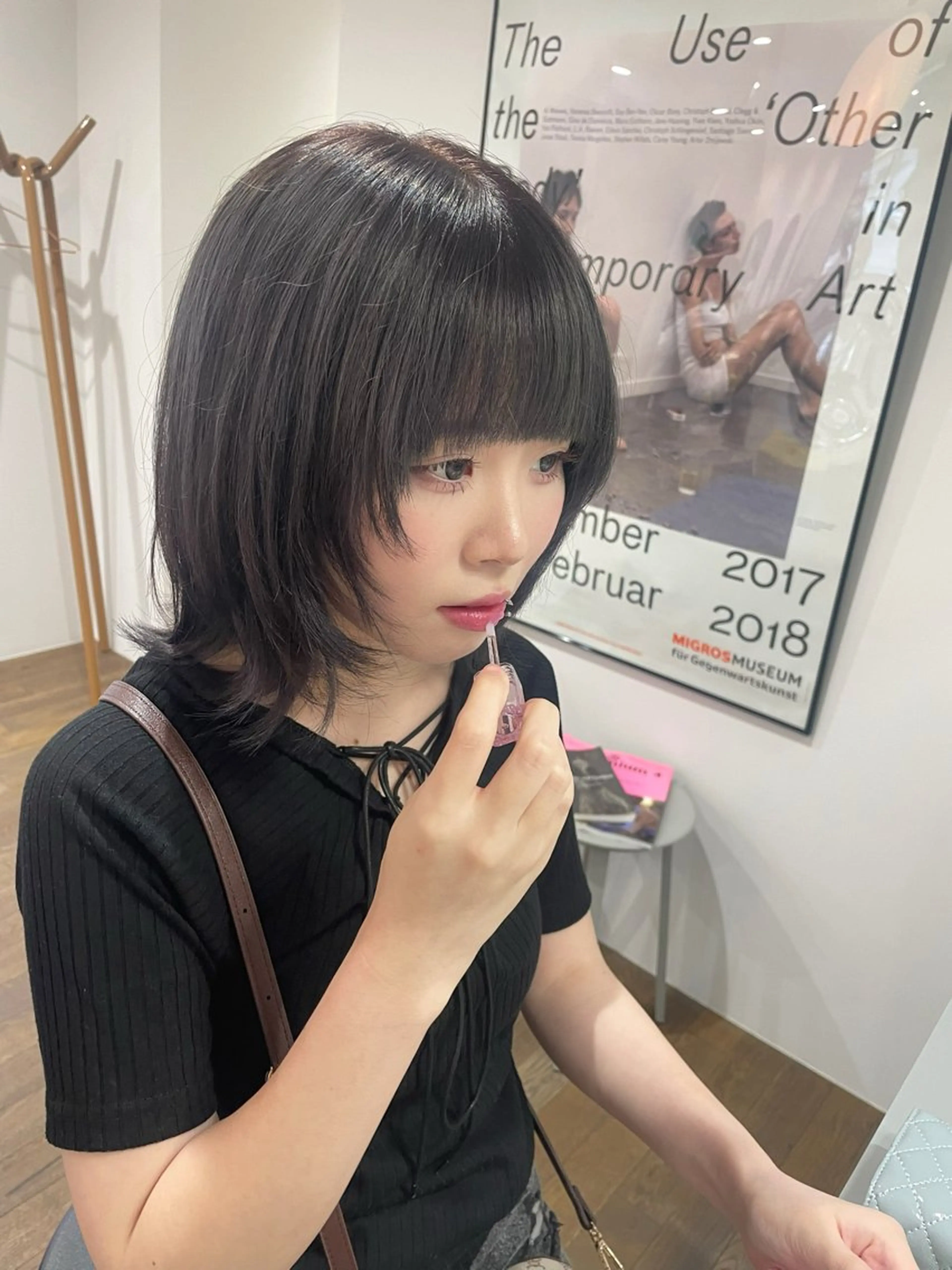 ミディアム ヘアカラー lutz／ MIONのヘアスタイル