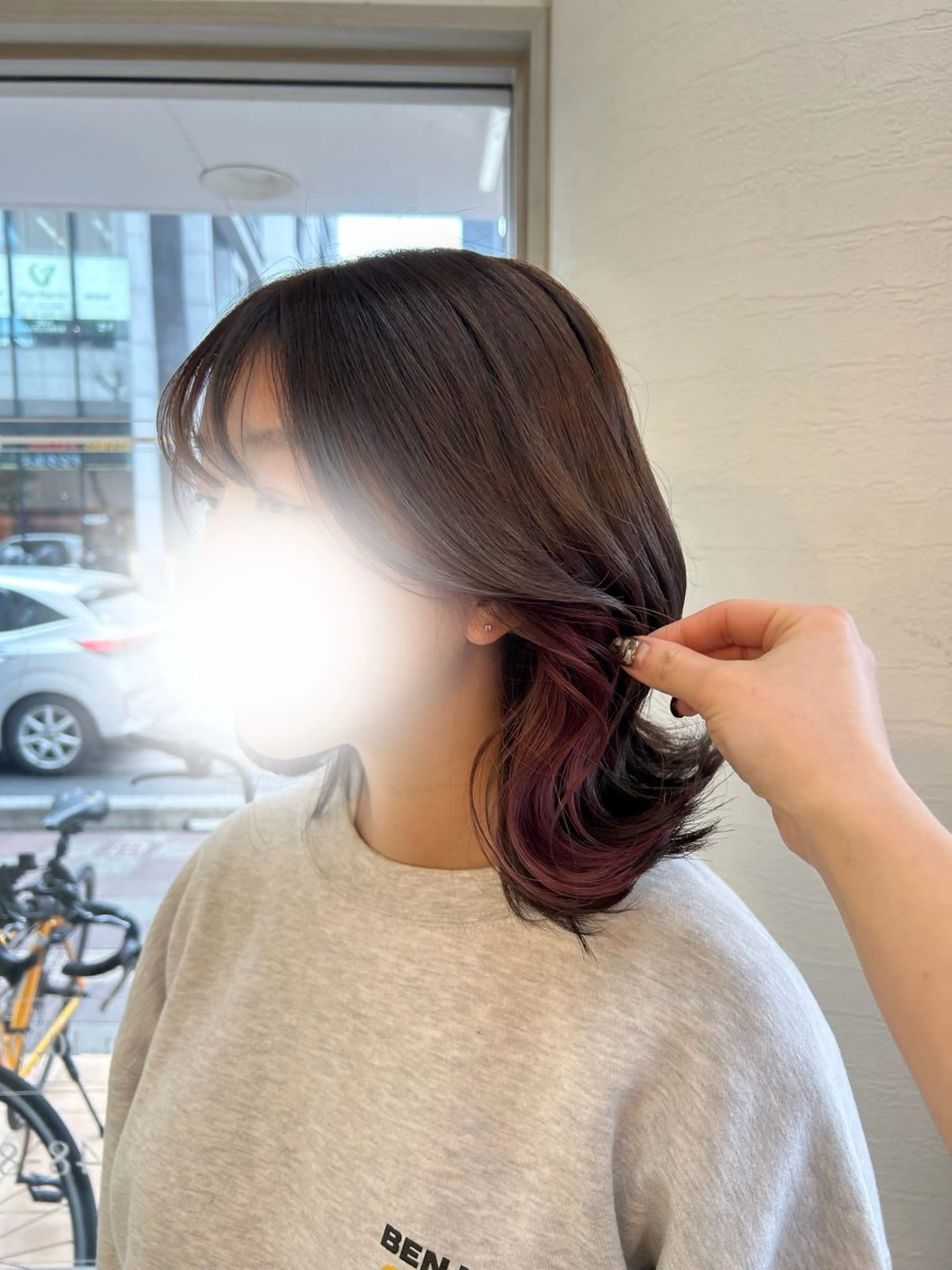 カラー 内藤歩香/艶カラー/ ナチュラル可愛いのヘアスタイル