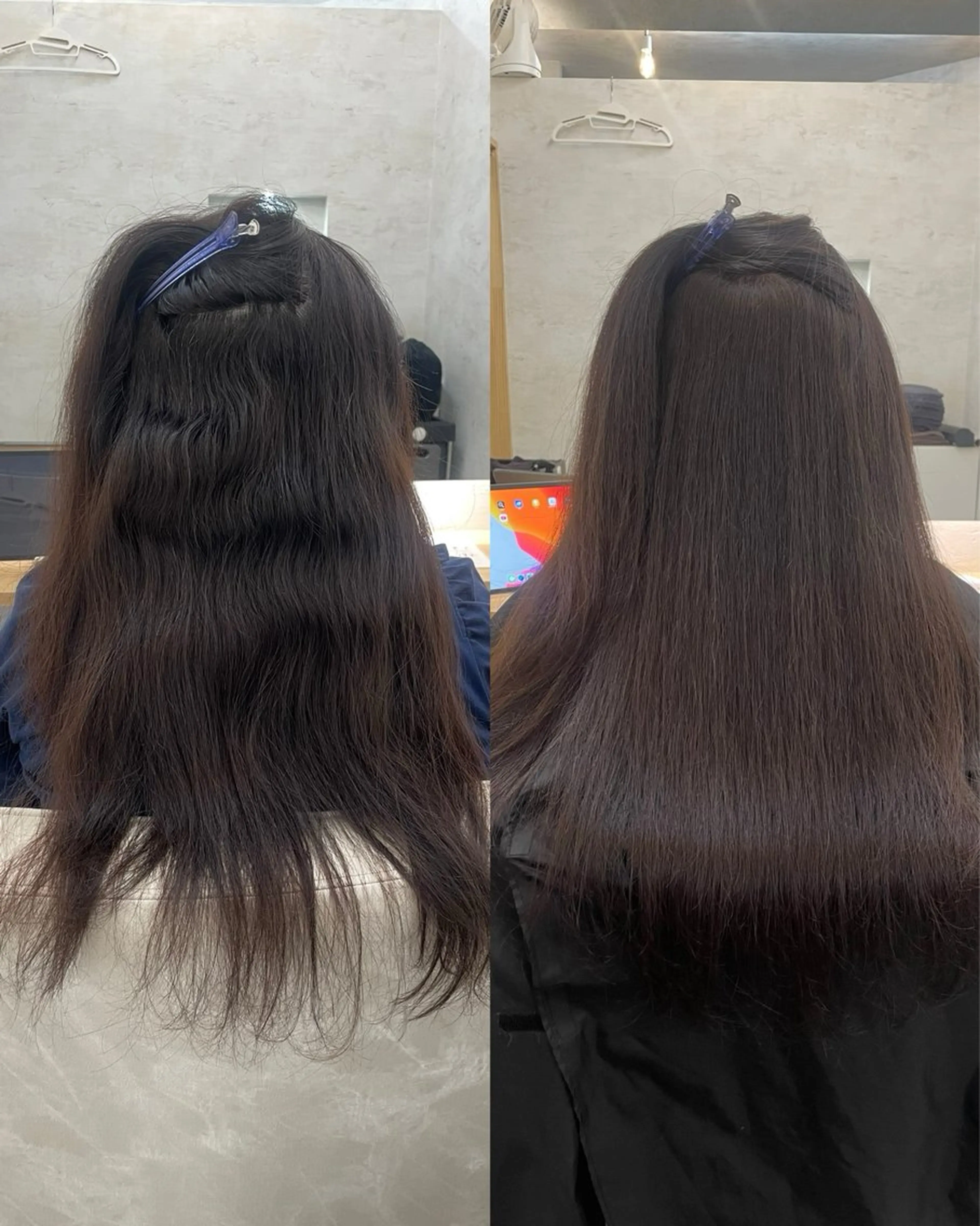 ロング パーマ カット 縮毛矯正 トリートメント 高橋 芽衣のヘアスタイル