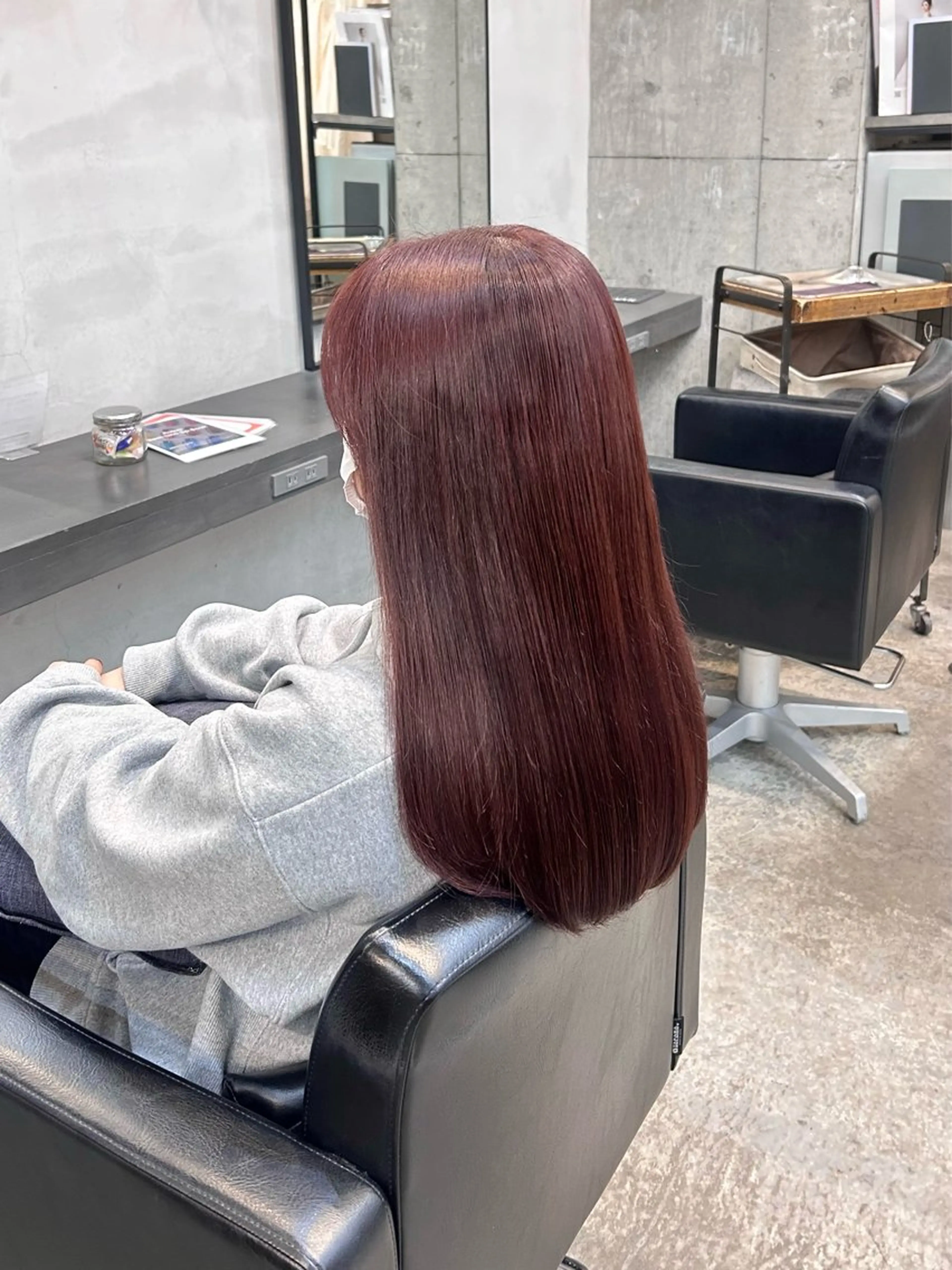 カラー 透けベージュ♡ のぐちまおのヘアスタイル