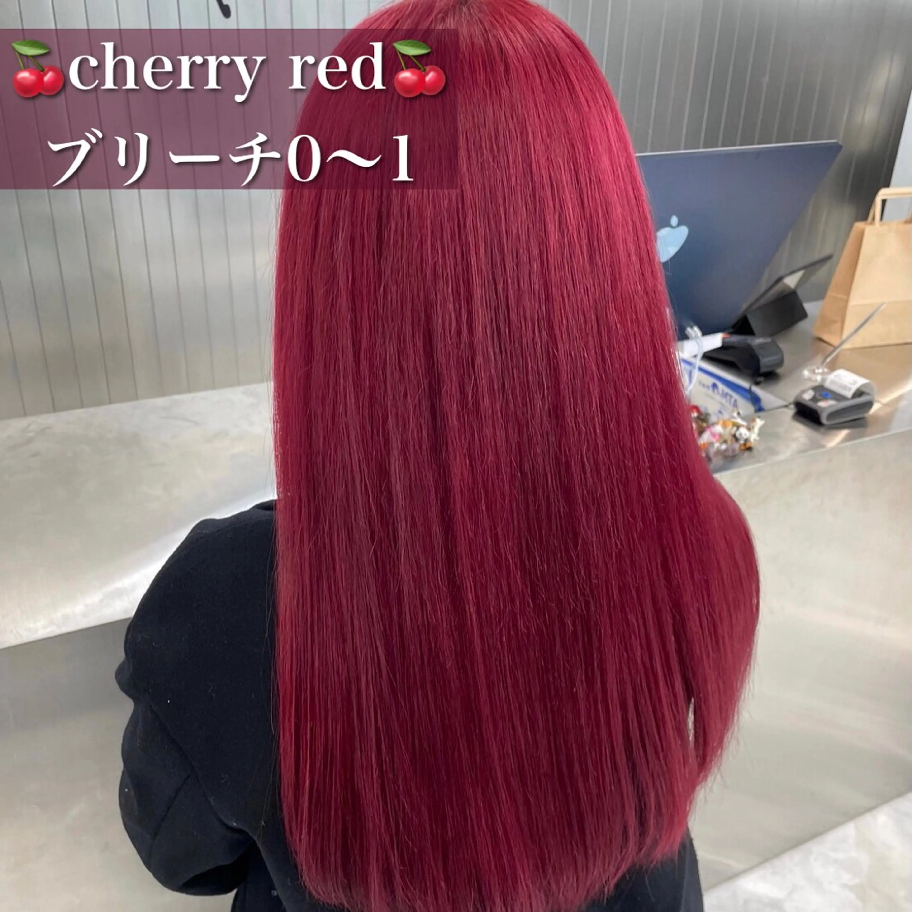 セミロング カラー ヘアアレンジ ヘアカラー ヘッドスパ ヘアセット 🪞official FRUITS渋谷🩰のヘアスタイル