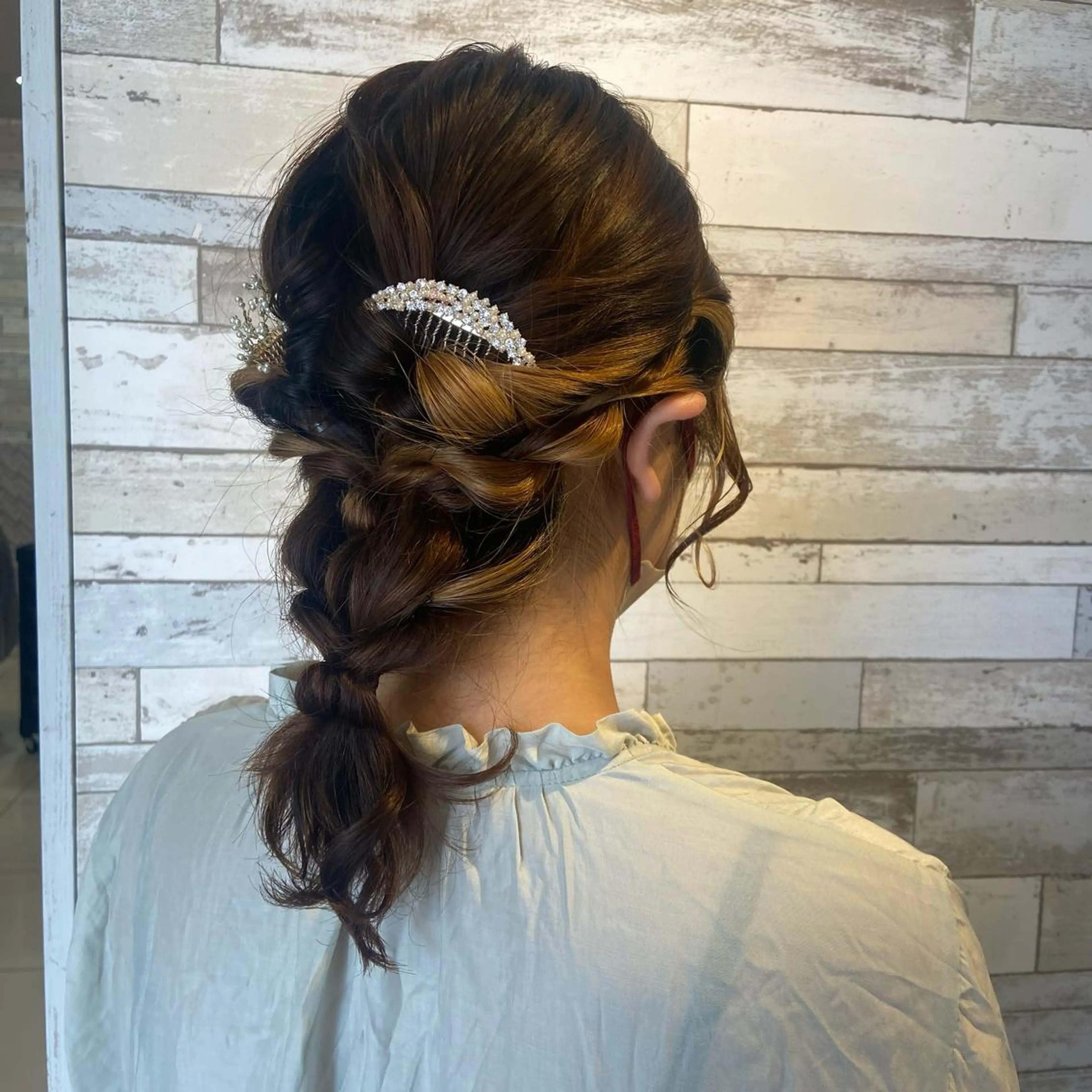 ミディアム ヘアアレンジ ボブカット/アレンジ /さきのヘアスタイル