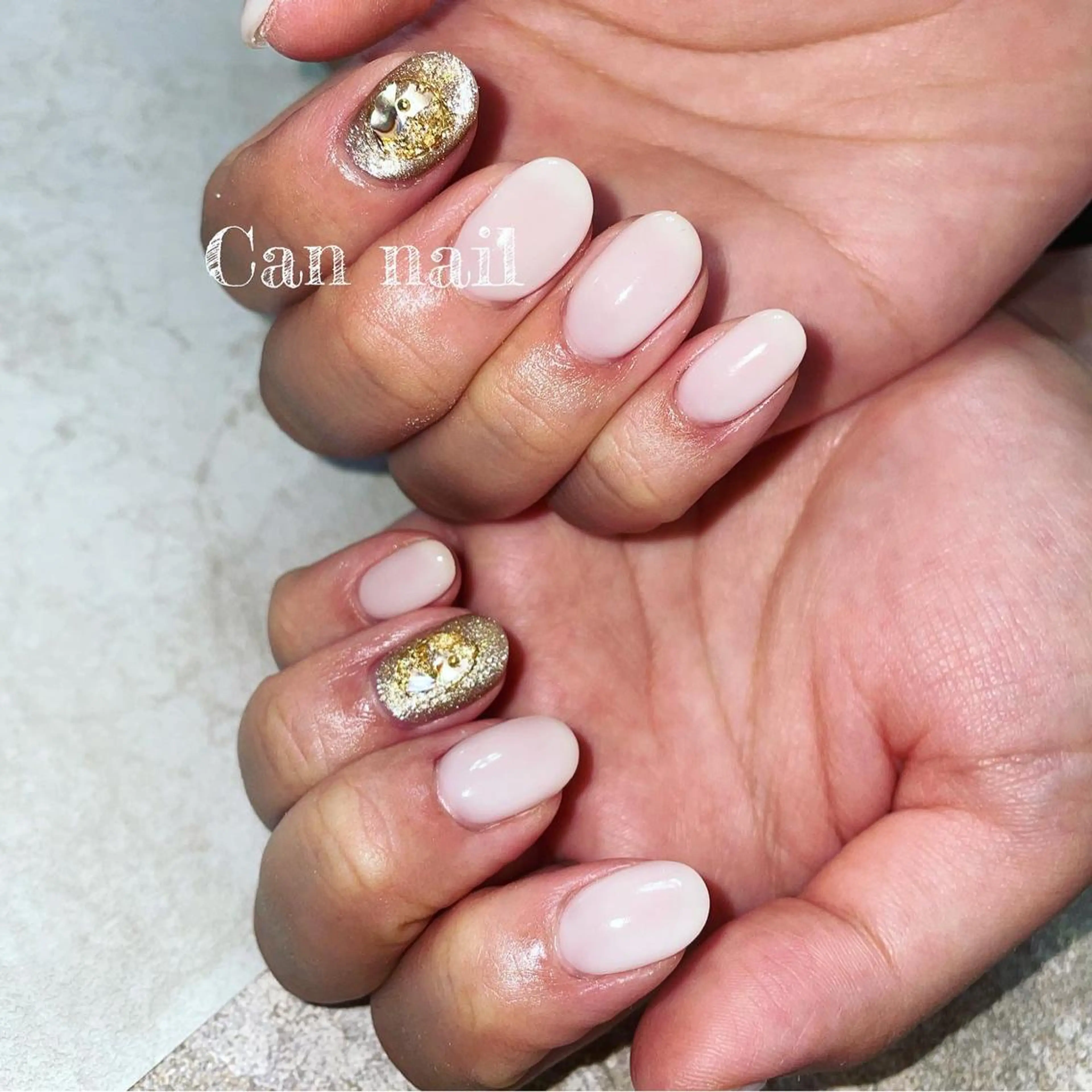 ミディアム ネイル Parfum パルファンのネイルデザイン