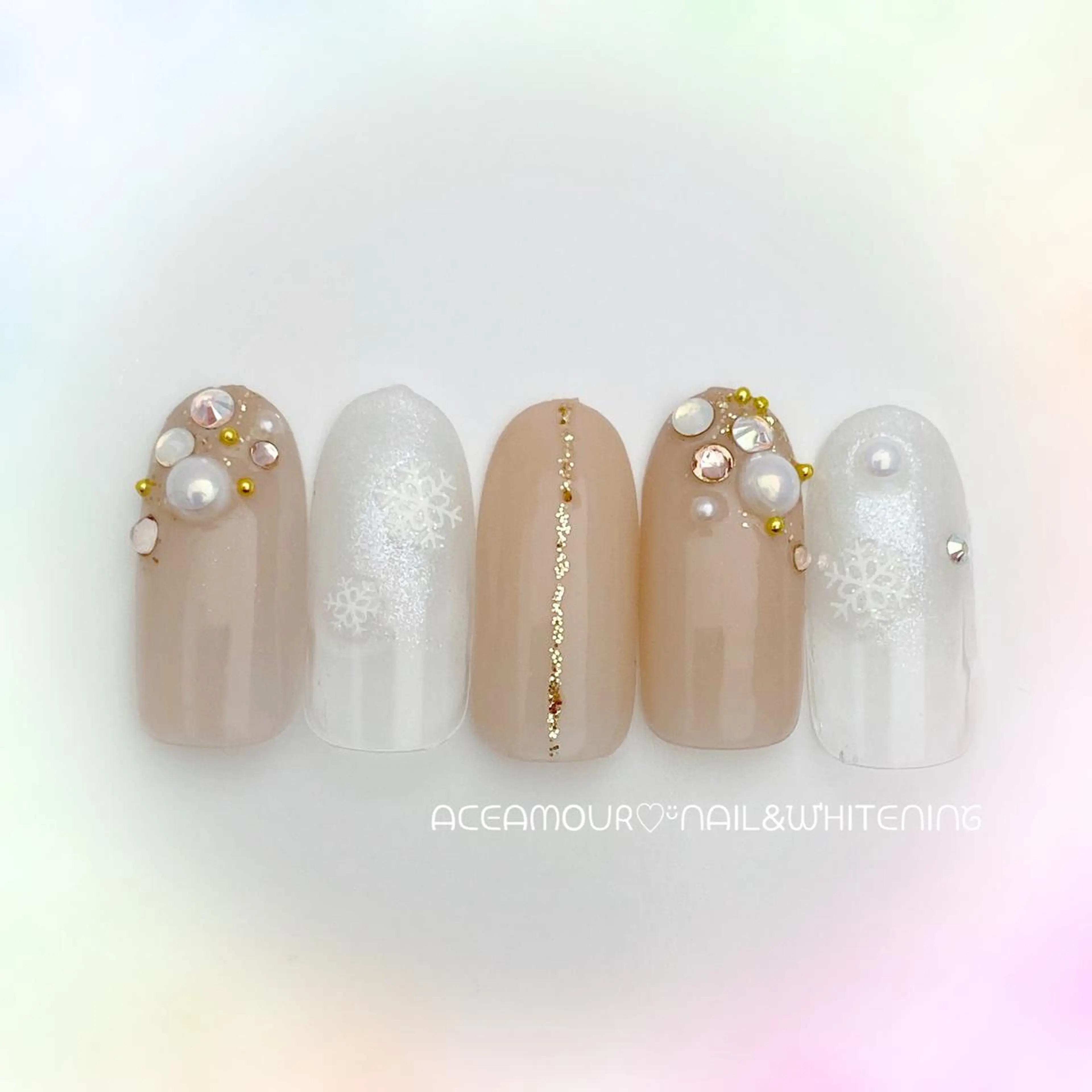 ネイル ネイル/耳つぼ /新ホワイトニングのネイルデザイン