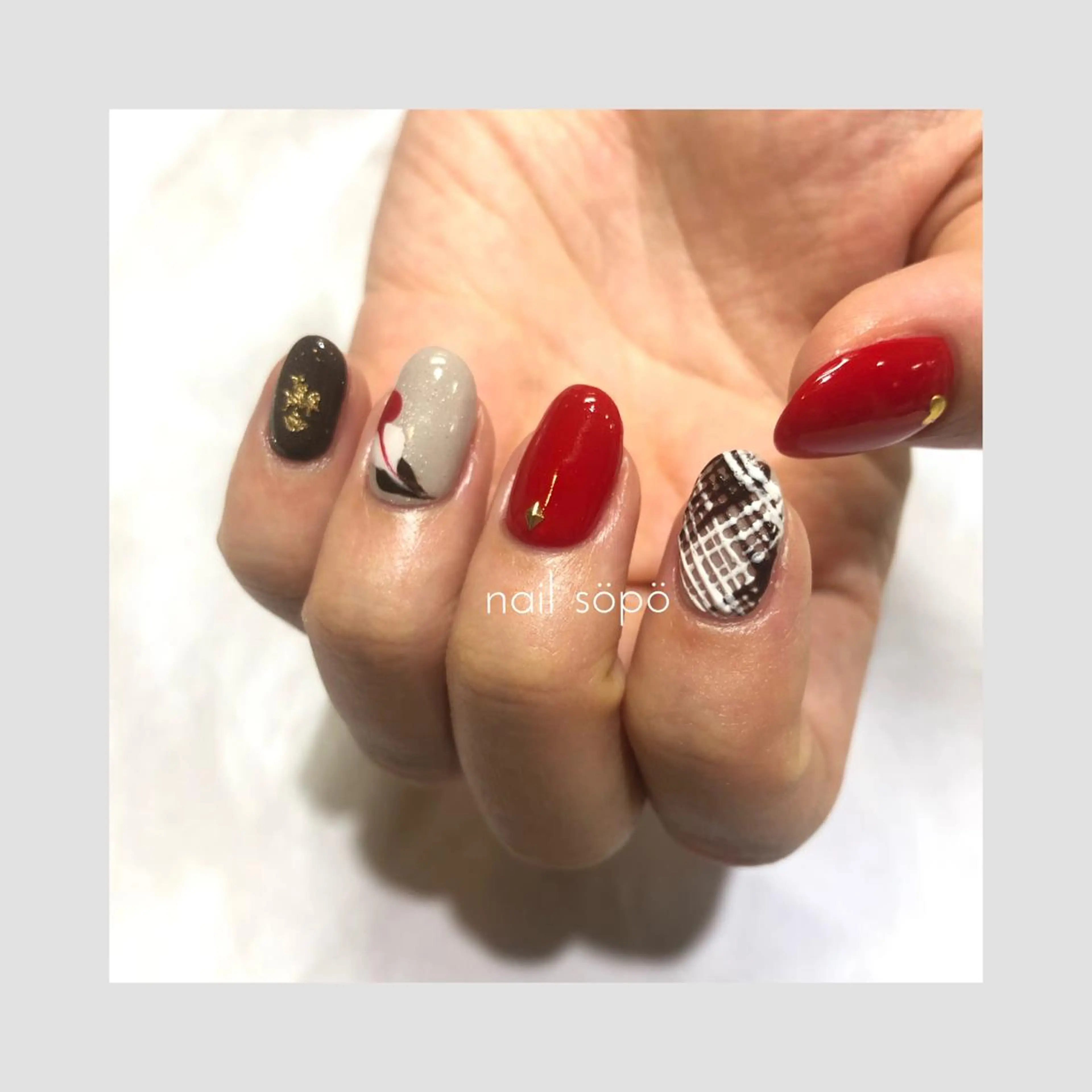 ネイル 自由が丘✳︎奥沢 nail söpöのネイルデザイン