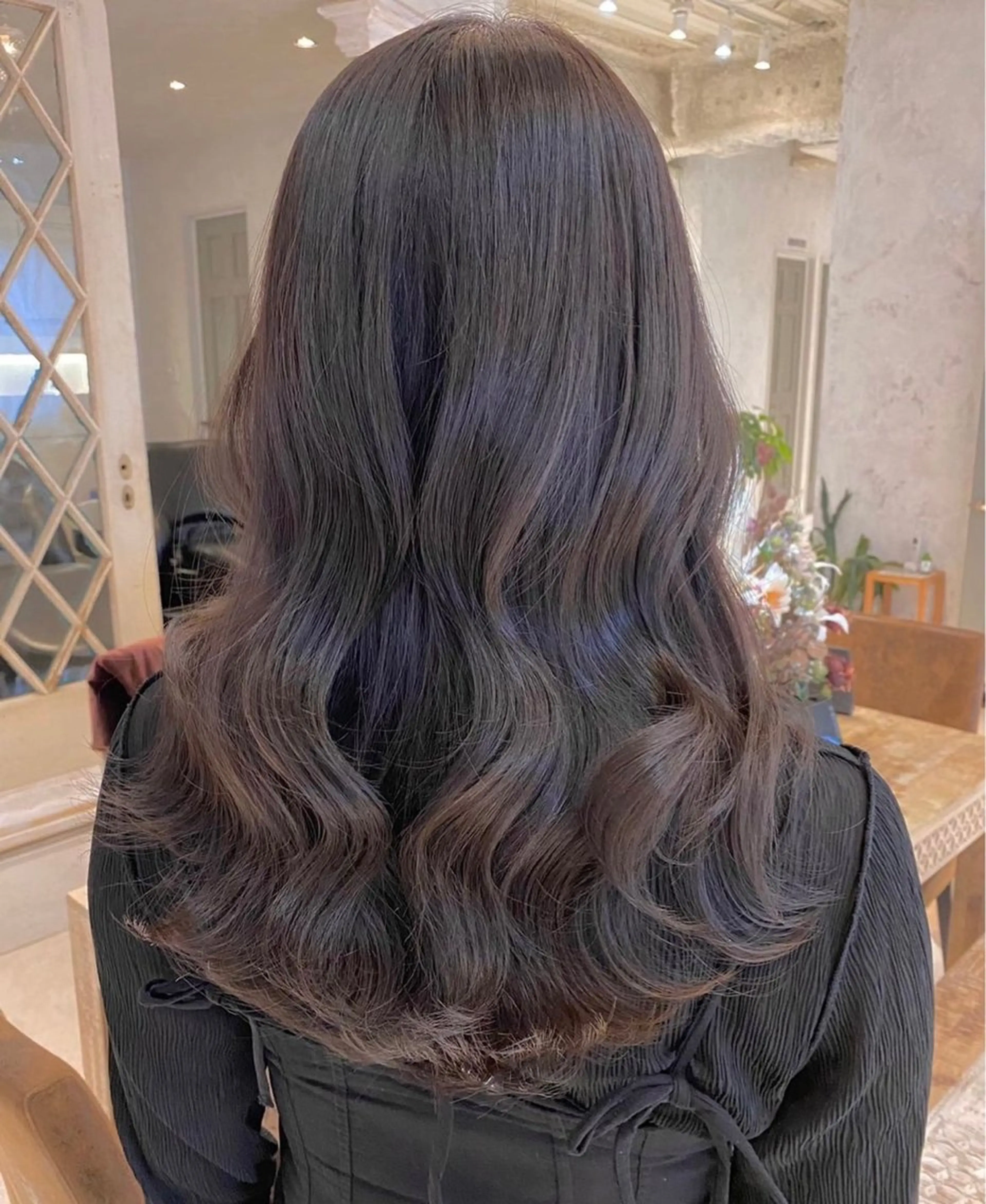 セミロング 似合わせカラーの達人 ダブルカラー/森栄範のヘアスタイル