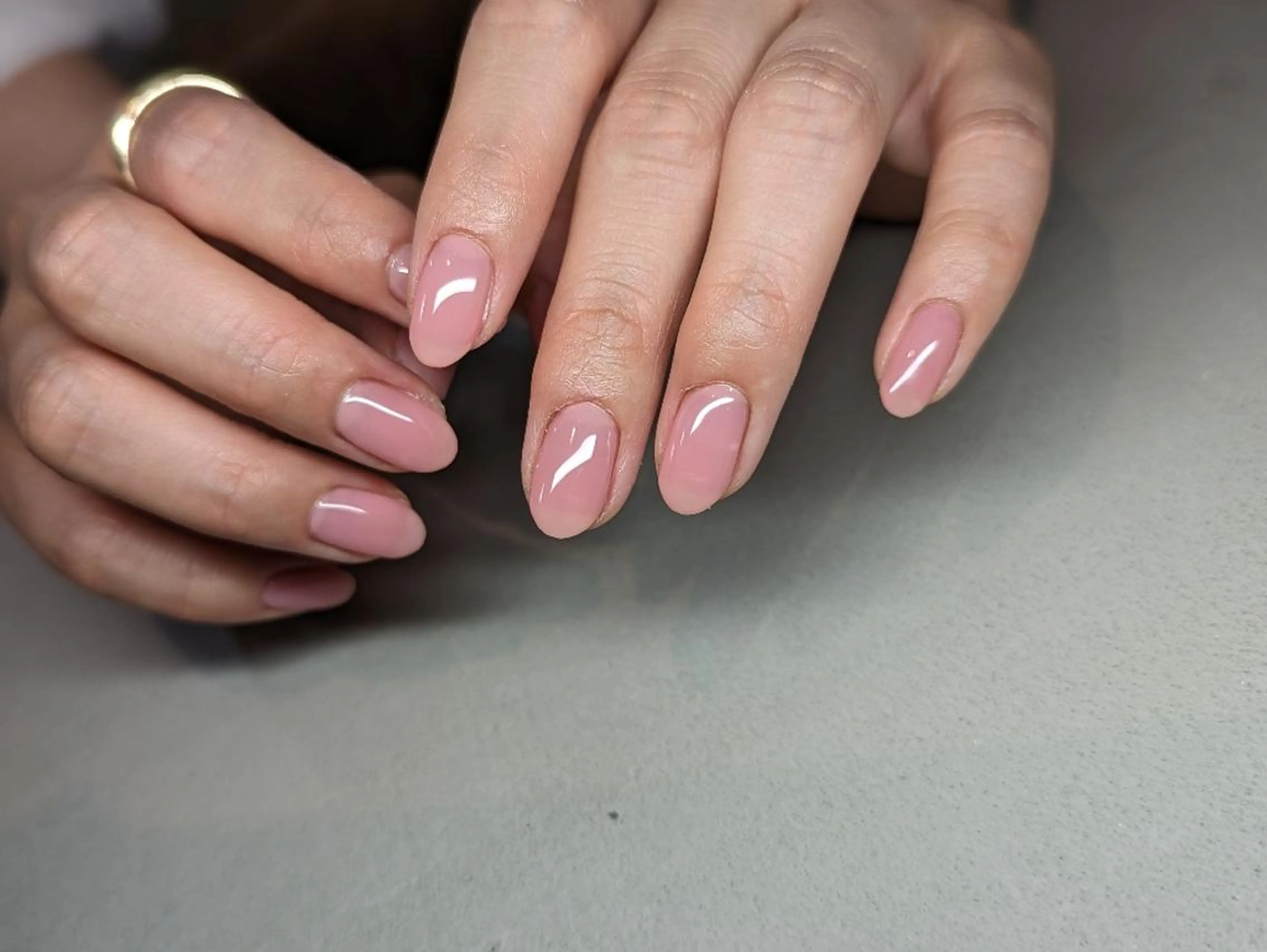 ネイル ワンカラーネイル ハンドネイル Nailsalon BEeR。のネイルデザイン