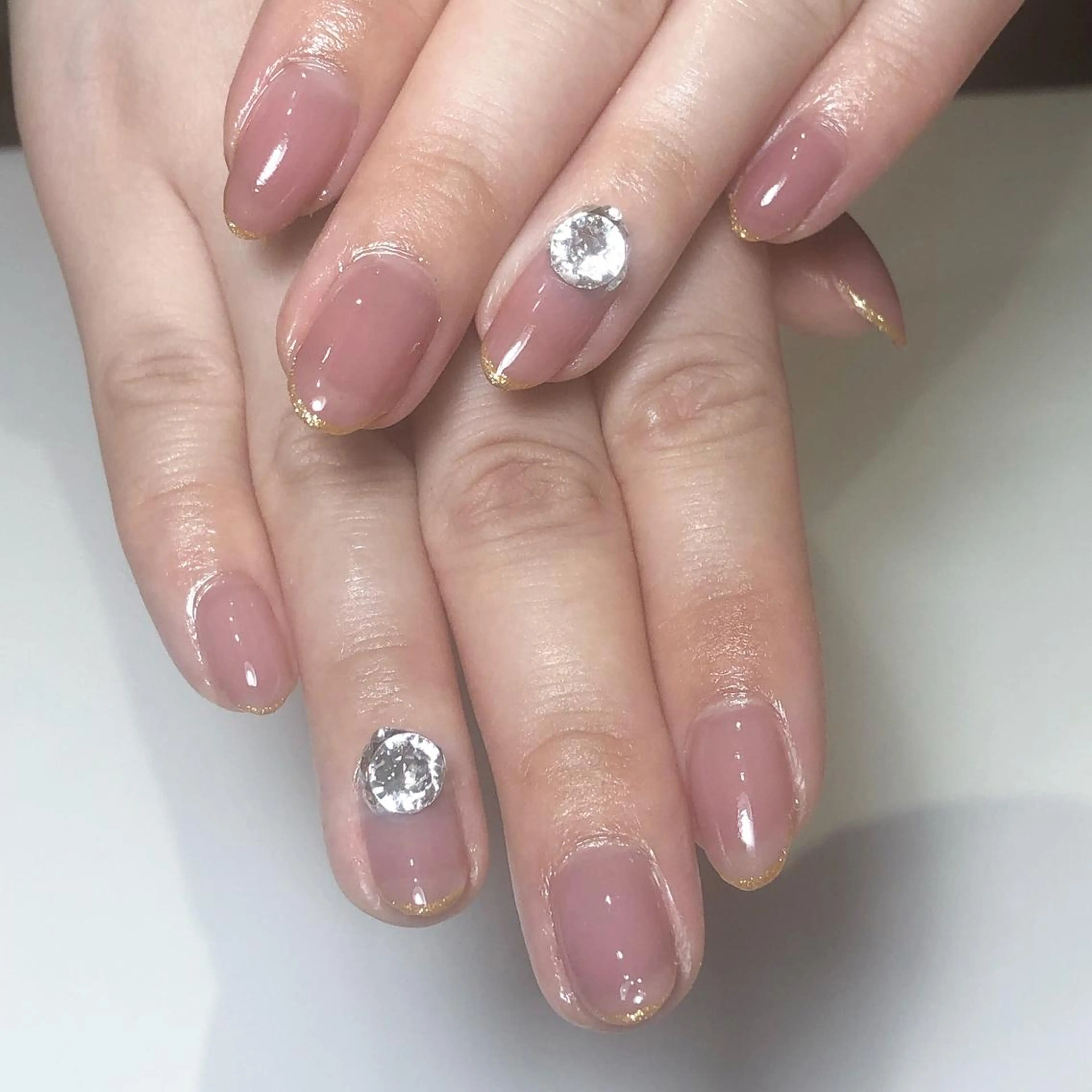 ネイル ラメ(グリッター) ハンドネイル ネイルサロン Sweetのネイルデザイン