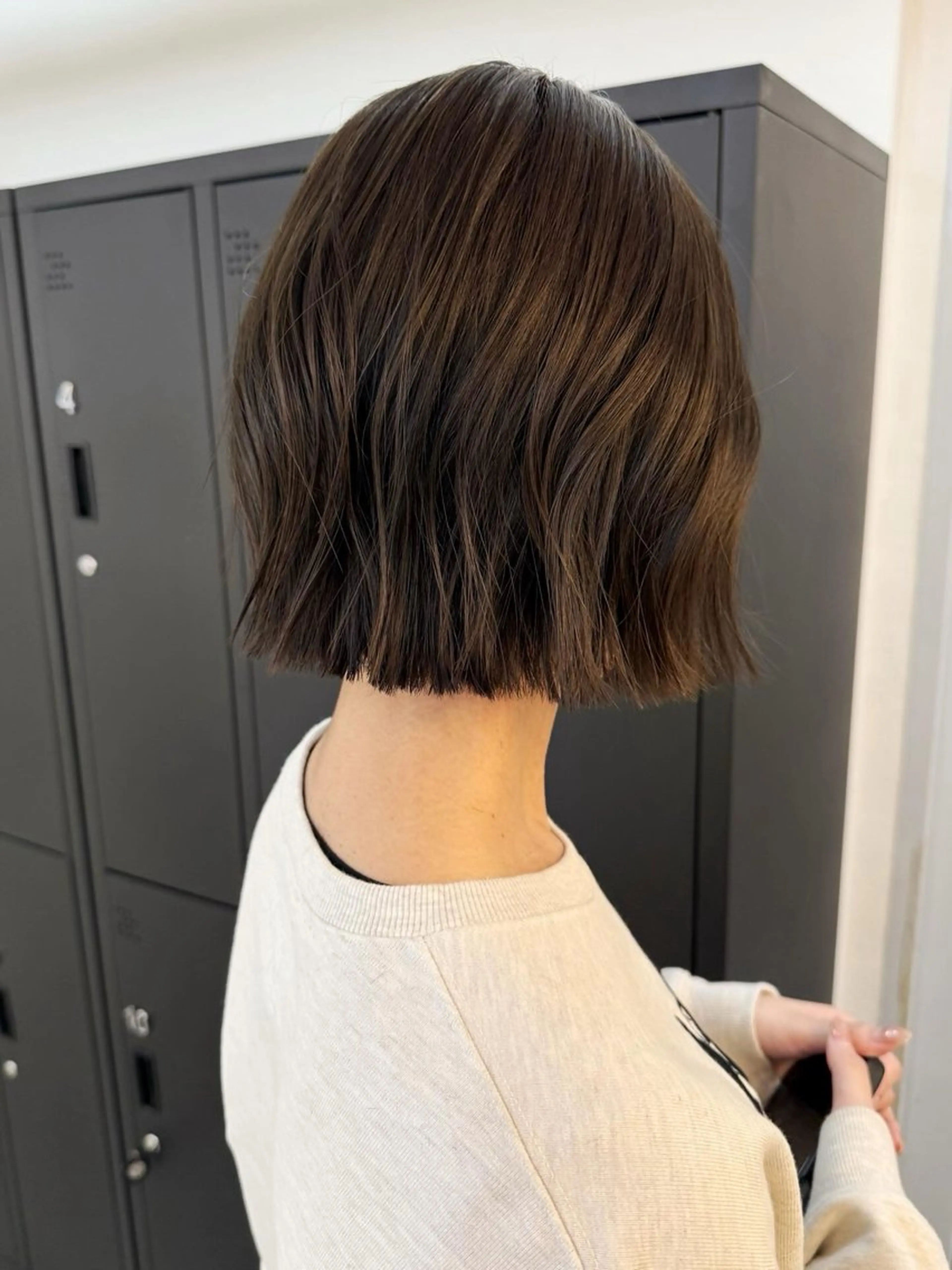 ショート カラー カット ヘアカラー トリートメント ‎♡アヤメ/レイヤー ボブ♡渋谷のヘアスタイル