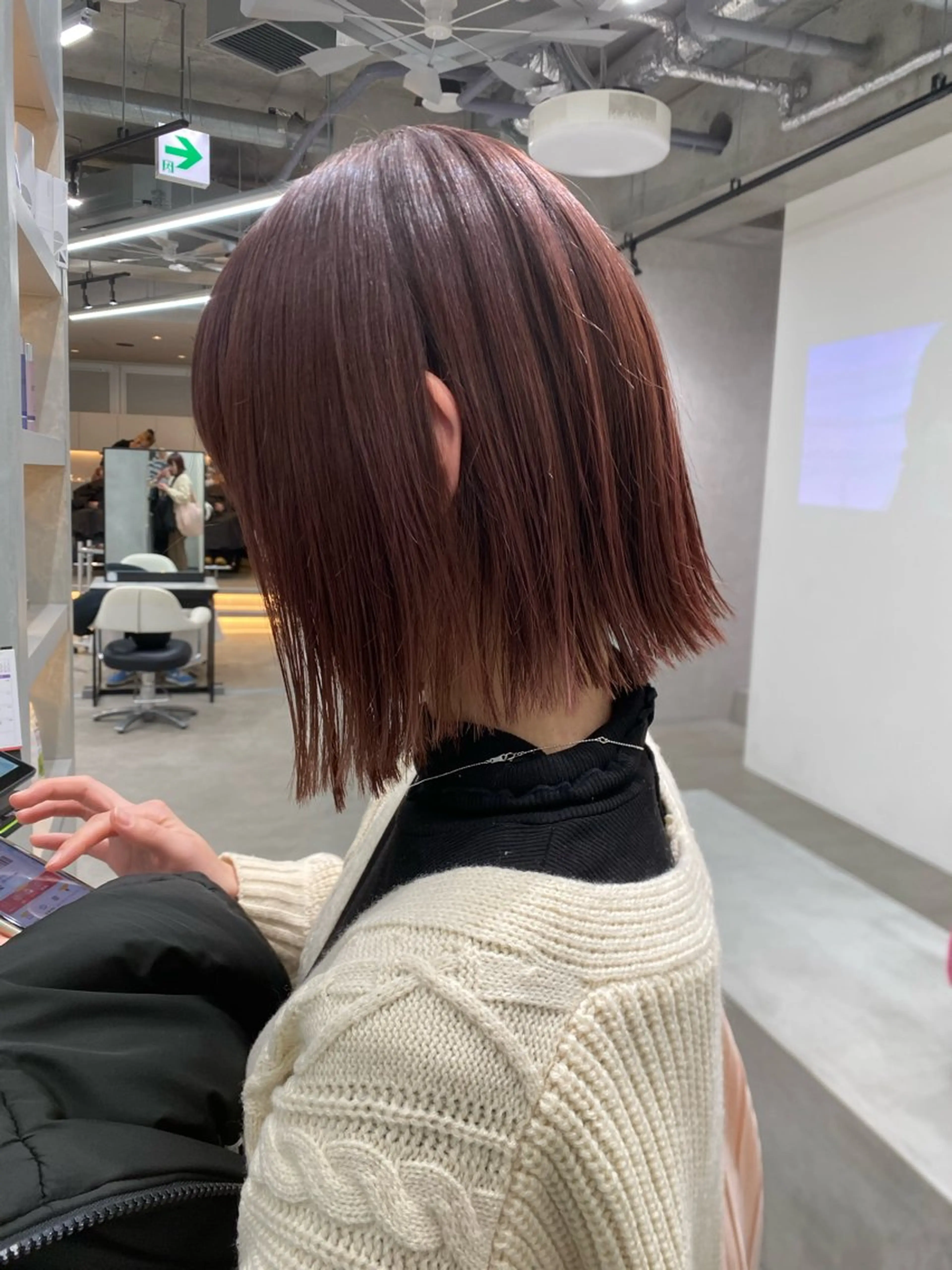 ショート カラー カット トリートメント ハイトーン/ウルフ/ ボブ/増田のヘアスタイル