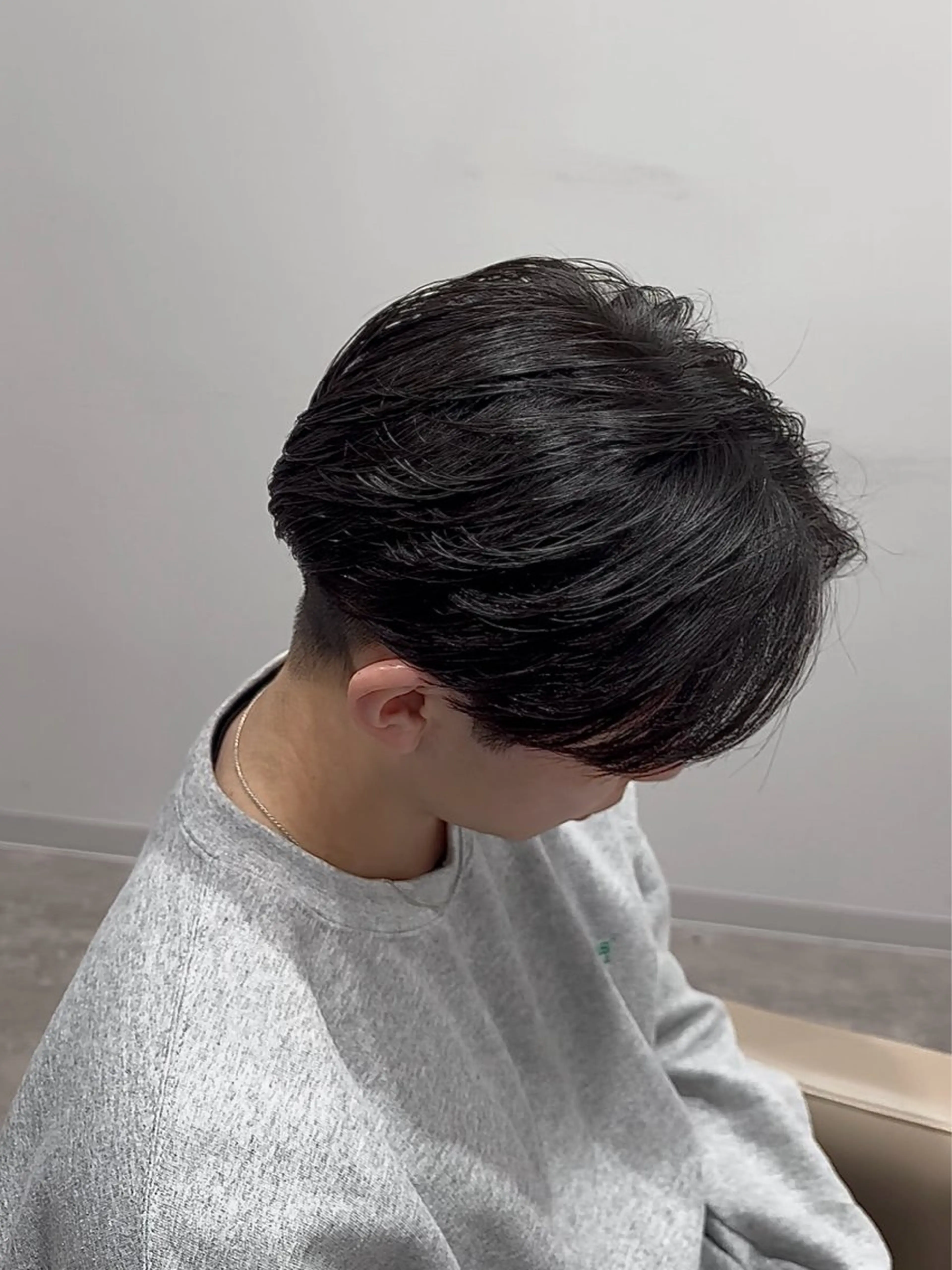 パーマ メンズ カット パーマ メンズパーマ特化 秋本晴紀のヘアスタイル