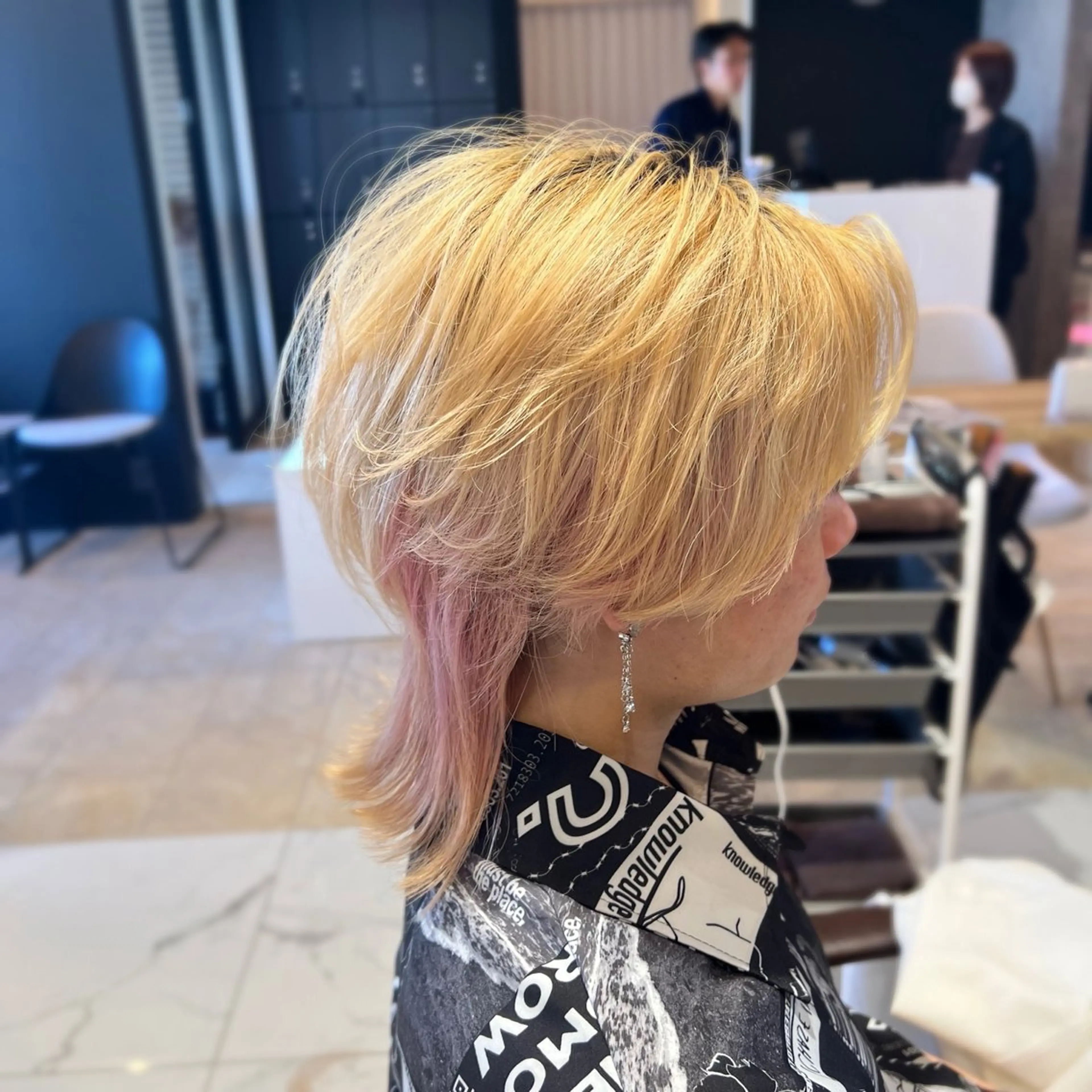 ミディアム カット ルクール喜多町店 コムロのヘアスタイル