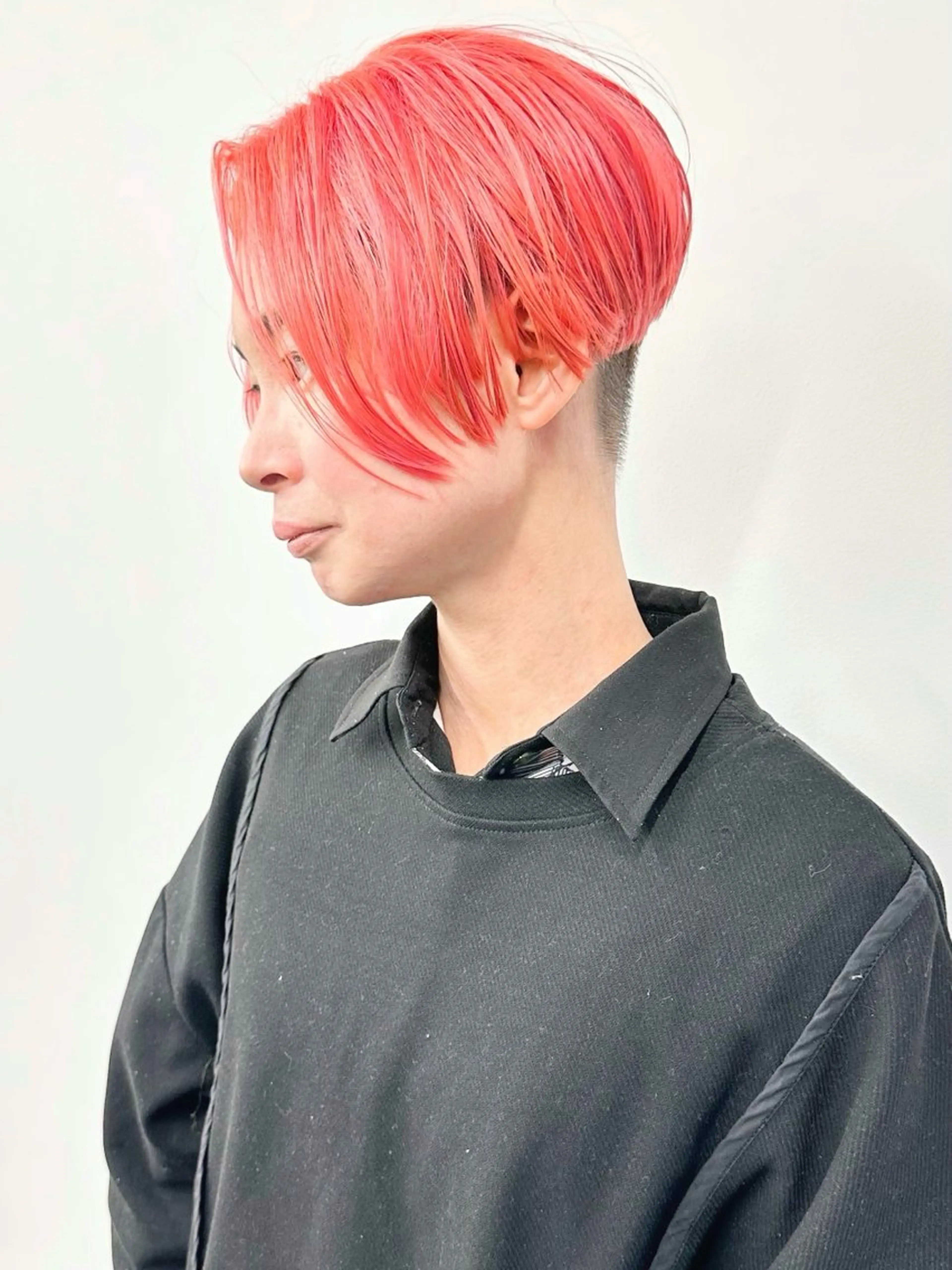 ショート カラー カット ヘアカラー トリートメント ボブ/ゆるふわ ボブパーマ/とういのヘアスタイル