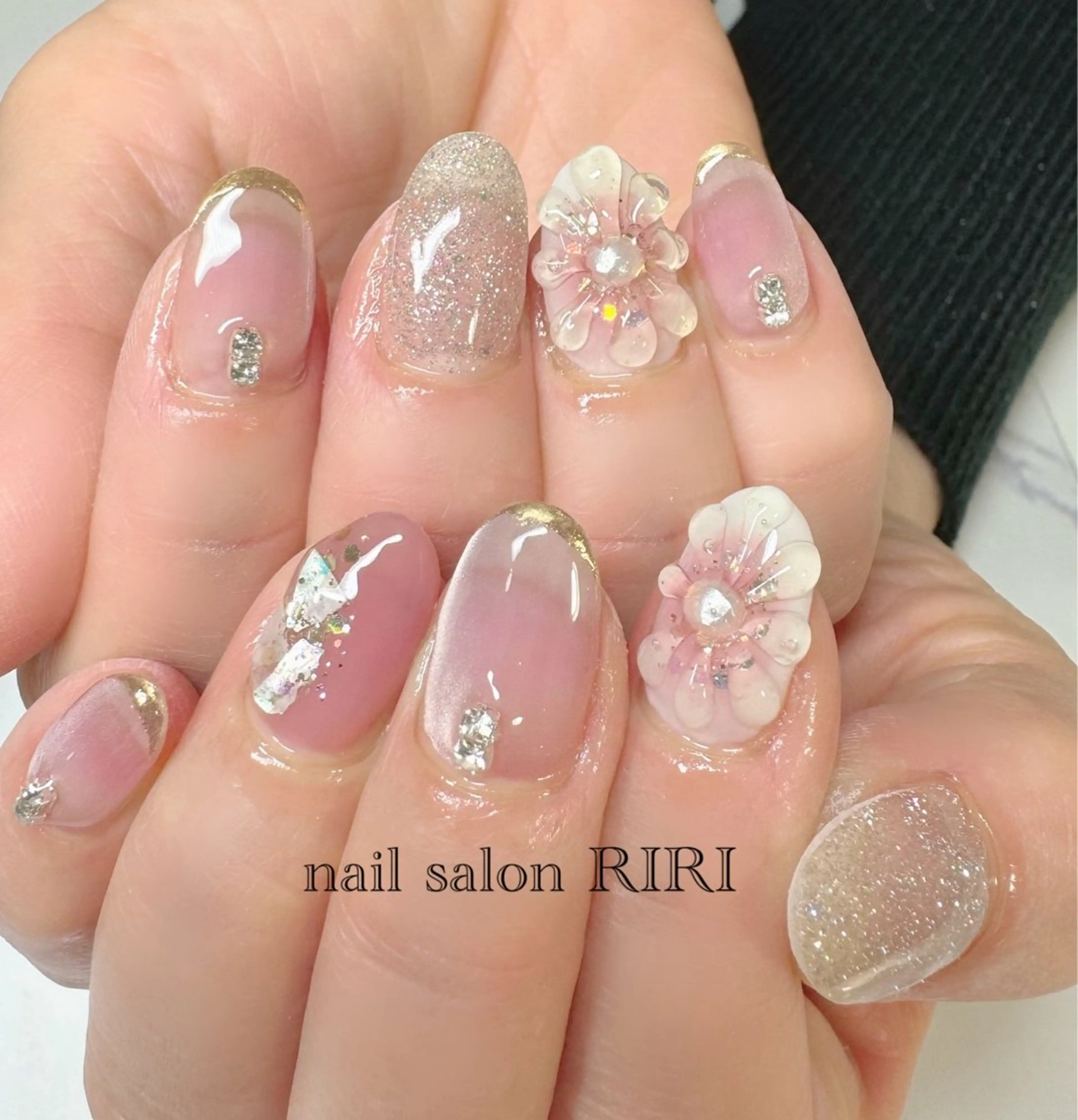 ネイル 春ネイル RIRI リリのネイルデザイン