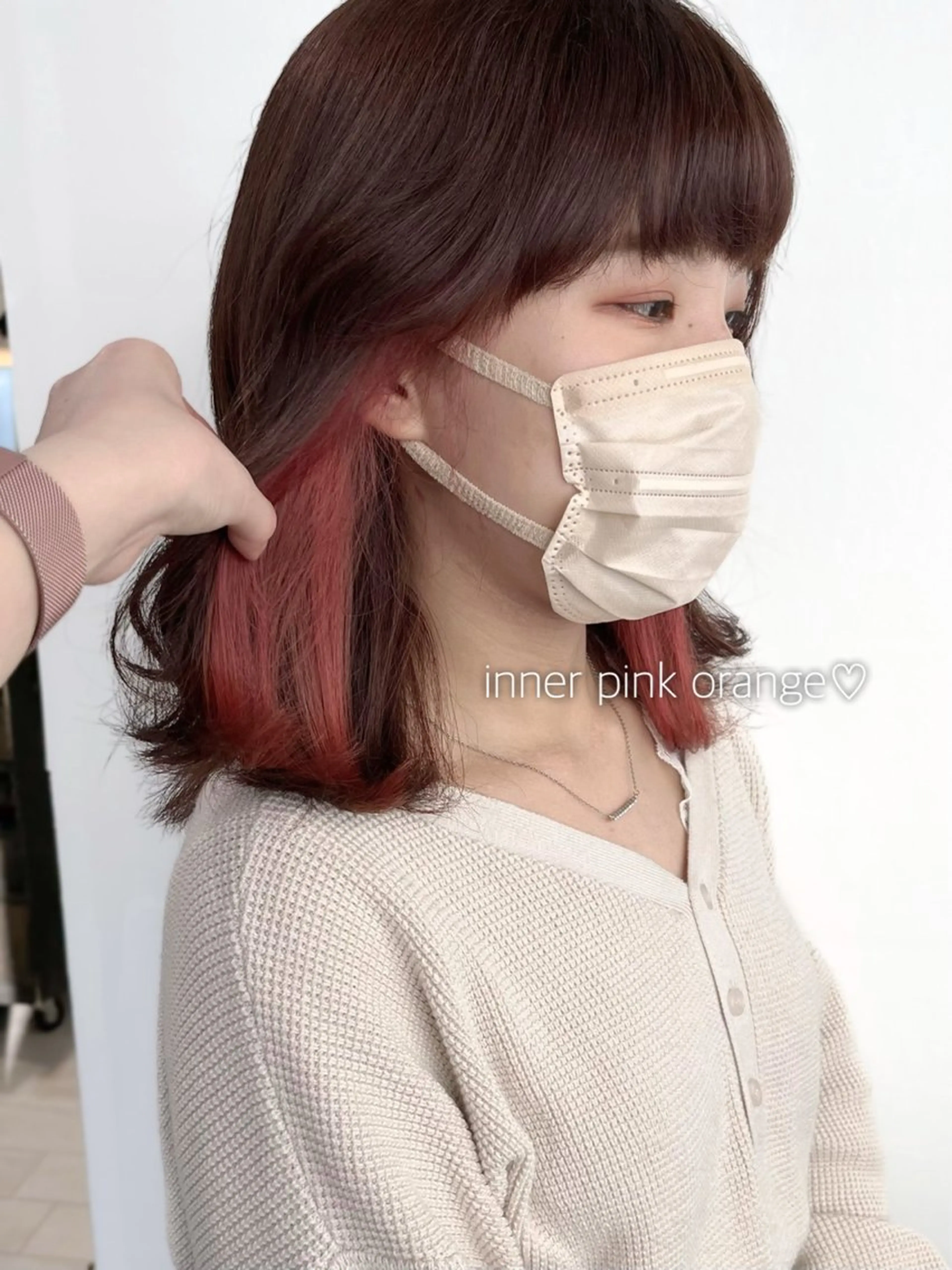 カラー 🎀モモ🎀 透明感カラーモデルのヘアスタイル