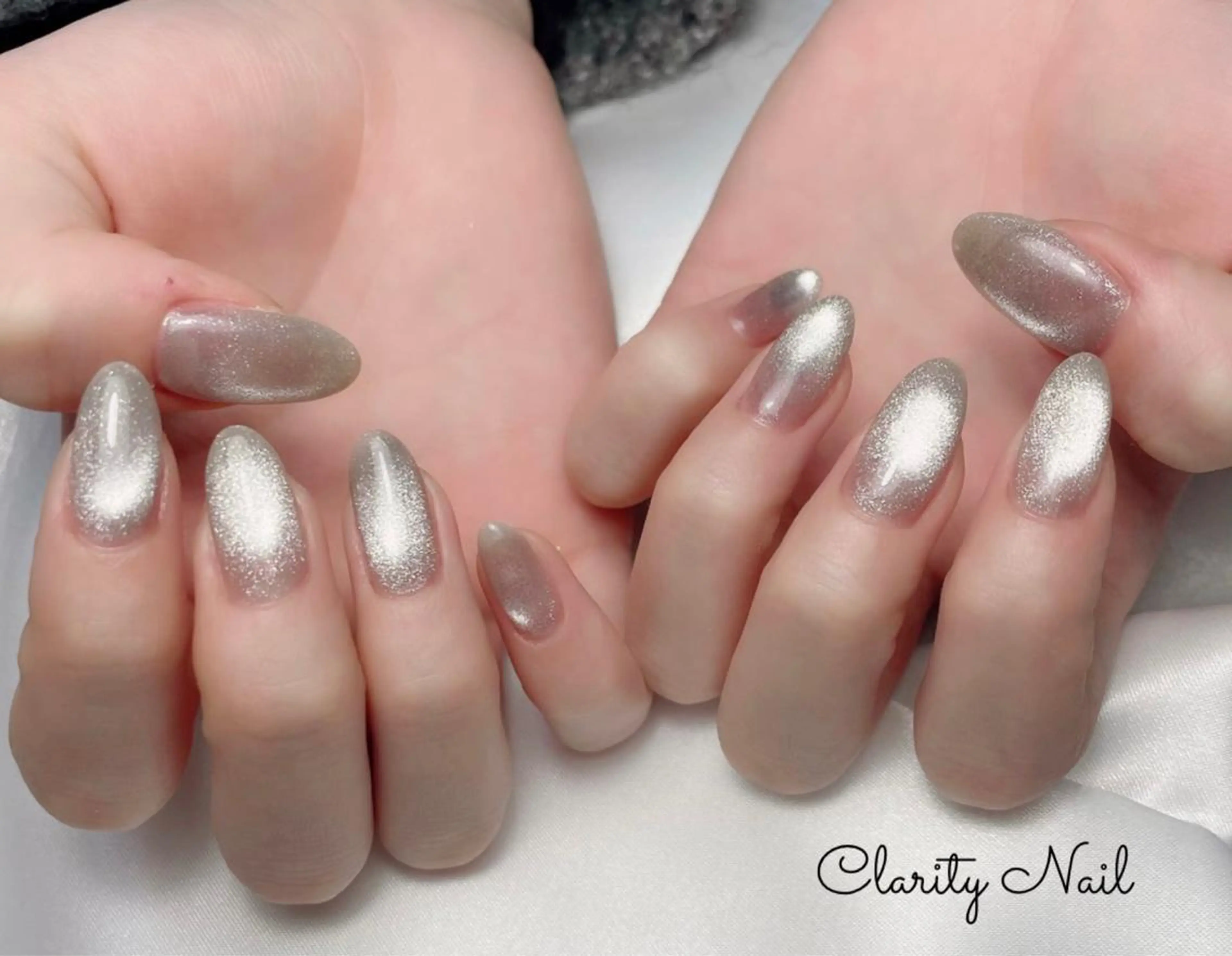 ネイル マグネットネイル ワンカラーネイル ハンドネイル Clarity Nailのネイルデザイン