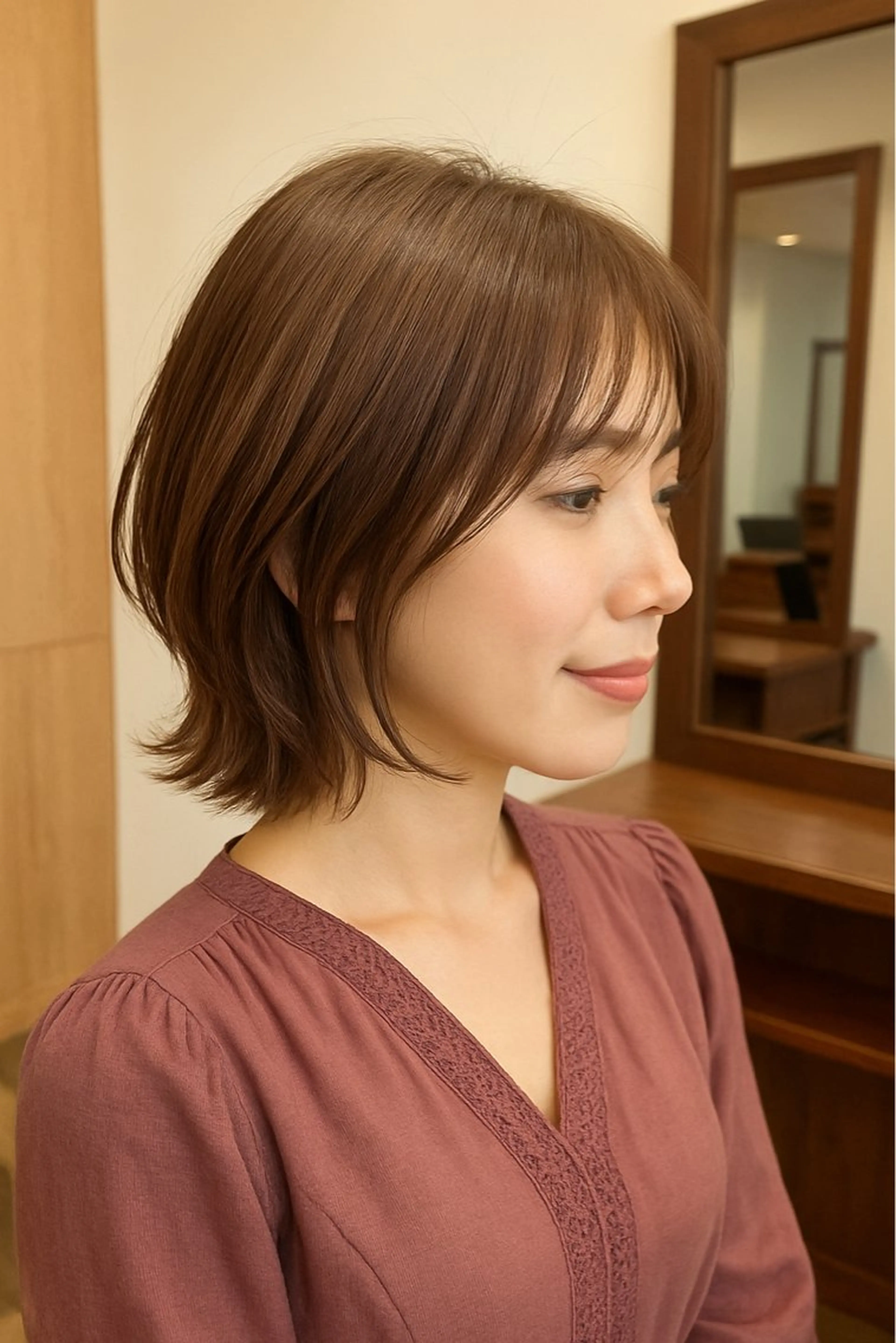 ミディアム rapture 蟹江店のヘアスタイル