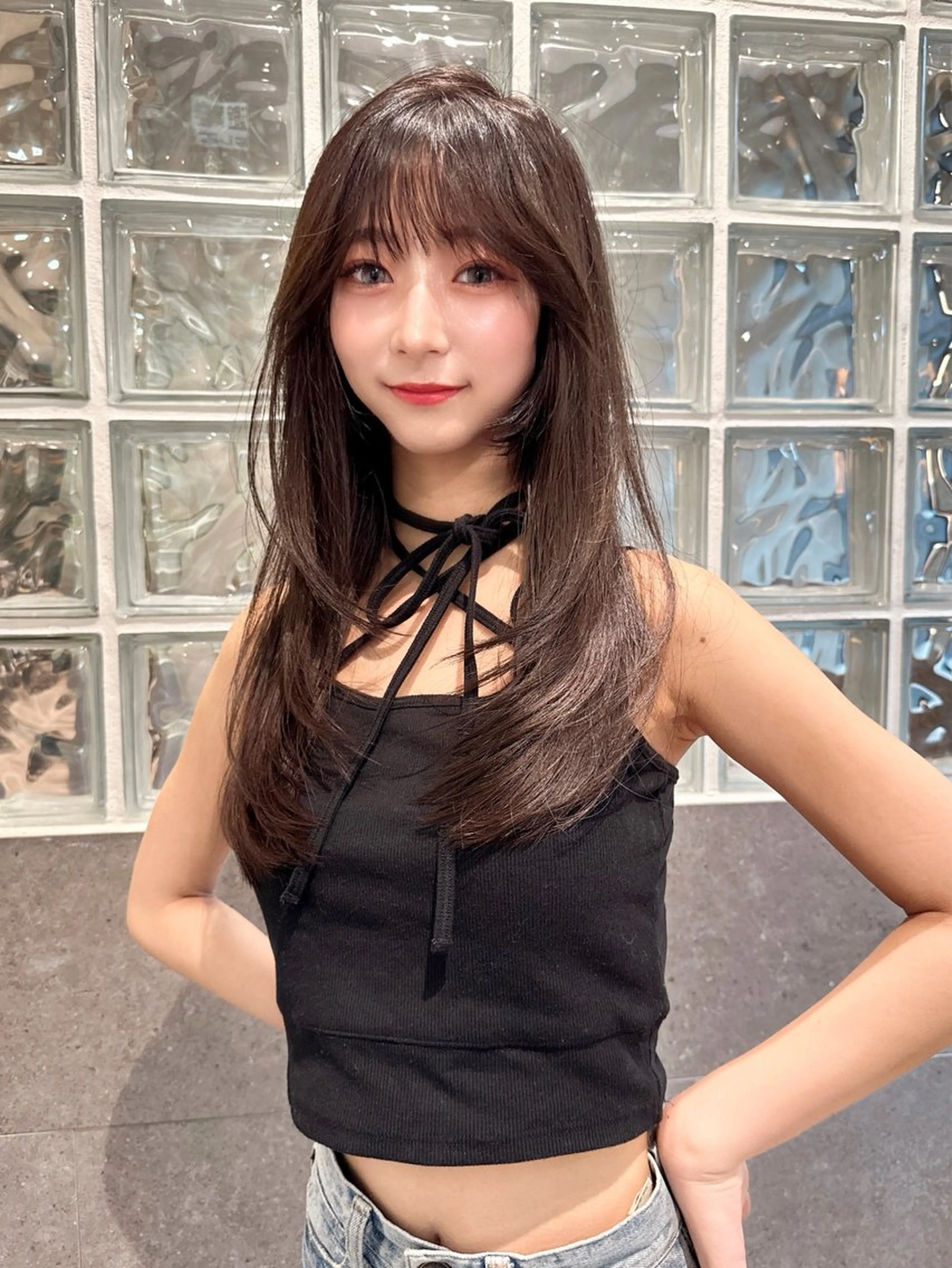 【ミニモ限定メニュー】韓国風カット+1StepTR🦋※韓国風以外も切れますの写真