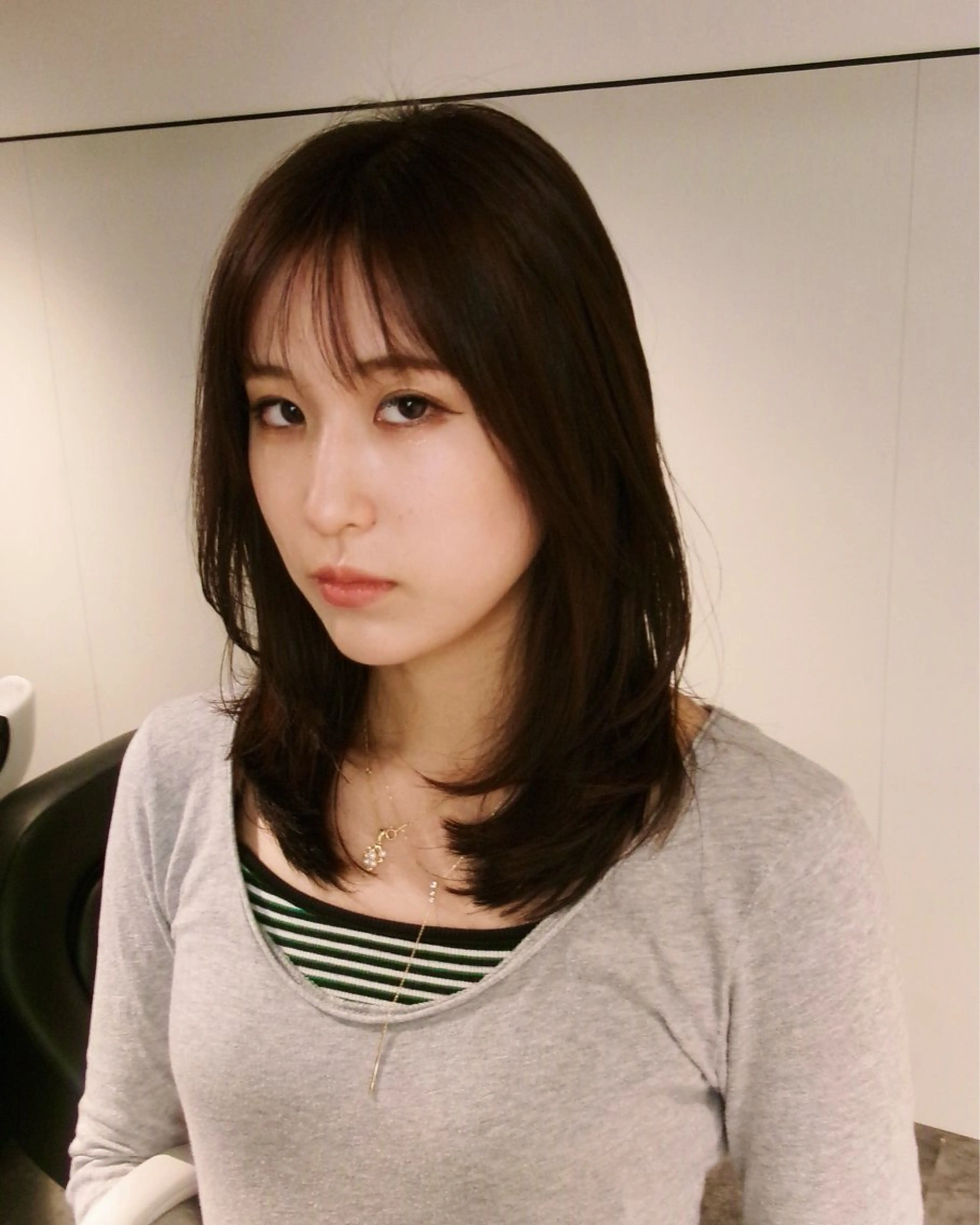 ミディアム カラー カット ヘアカラー トリートメント カラー系/カット特化 🟠オオタキマサシのヘアスタイル