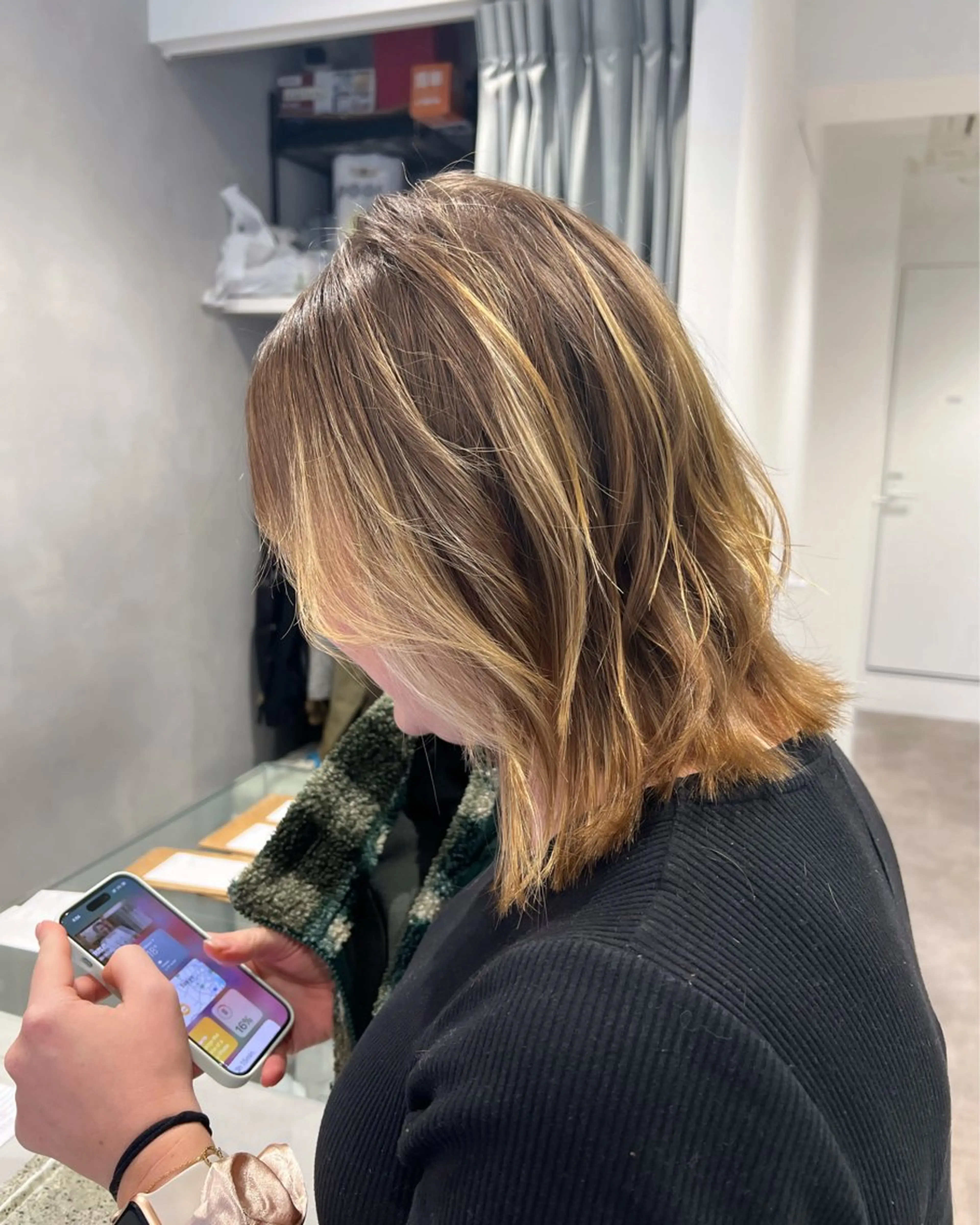 ミディアム カラー ハイライトカラー ハイライト 💎透明感カラー特化 💎TAISEIのヘアスタイル