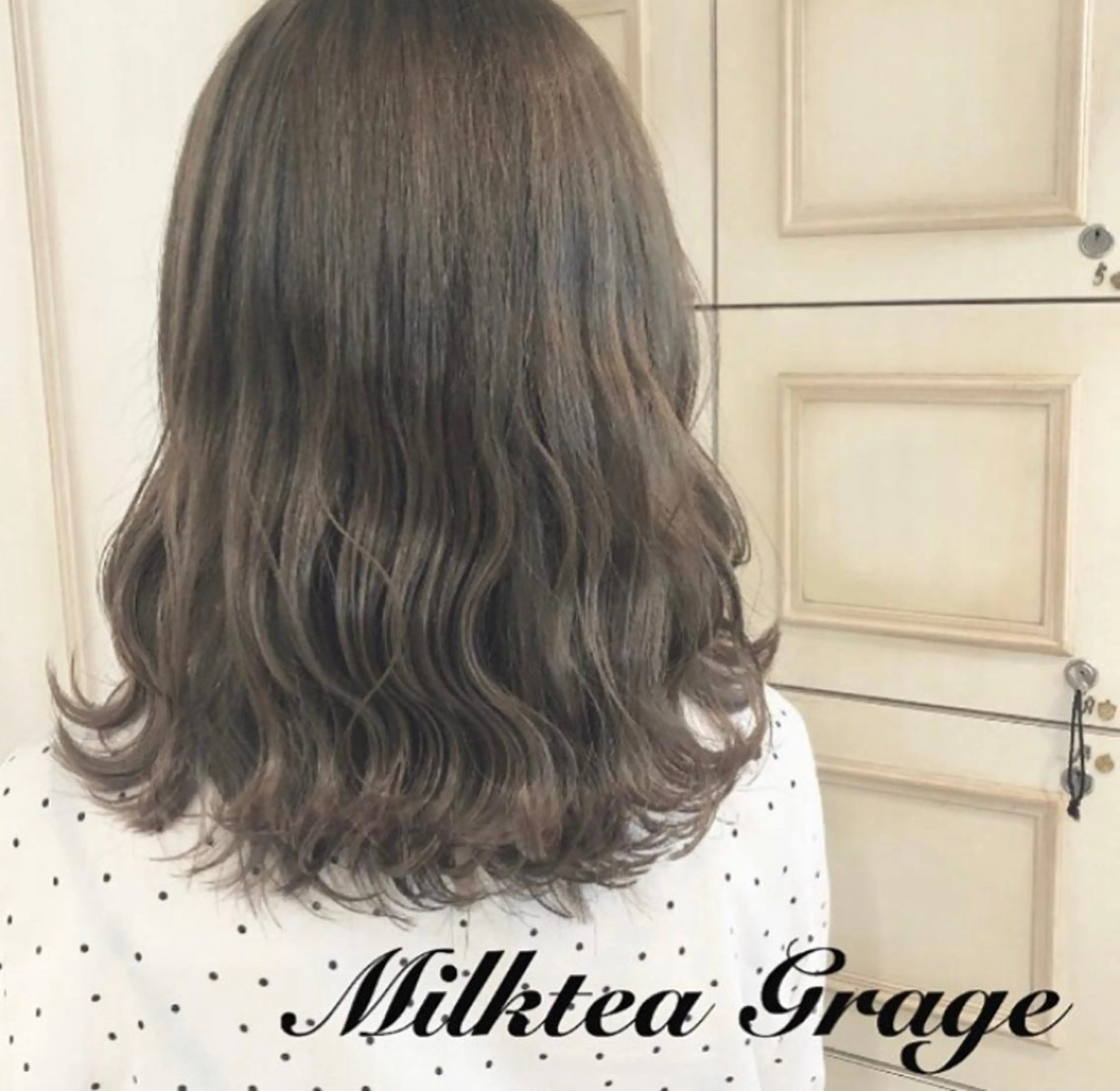 ミディアム カラー ヘアアレンジ ヘアカラー トリートメント 透明感カラー 古山 結季🌙🖤のヘアスタイル