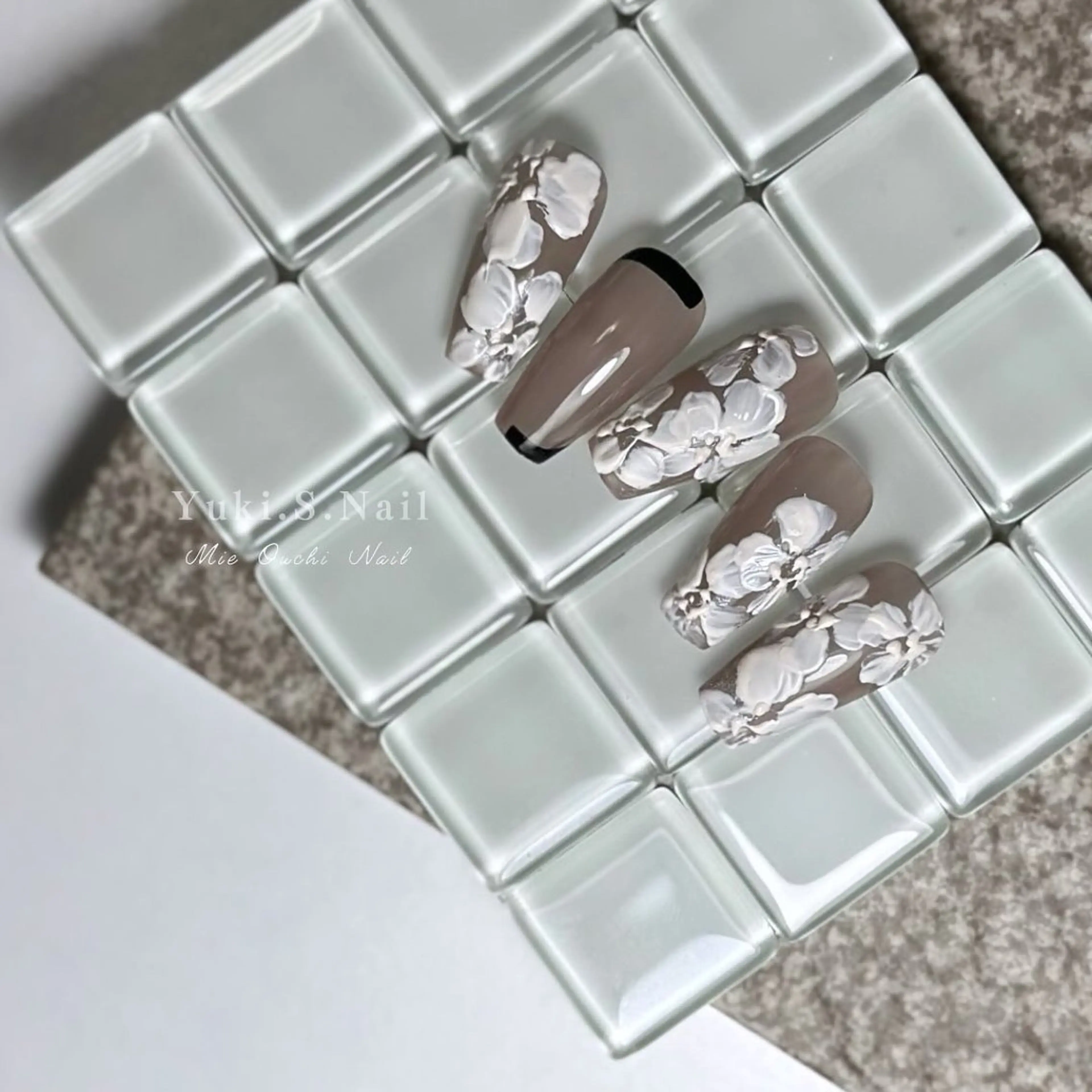 ロング ハンドネイル Yuki S.Nailのネイルデザイン