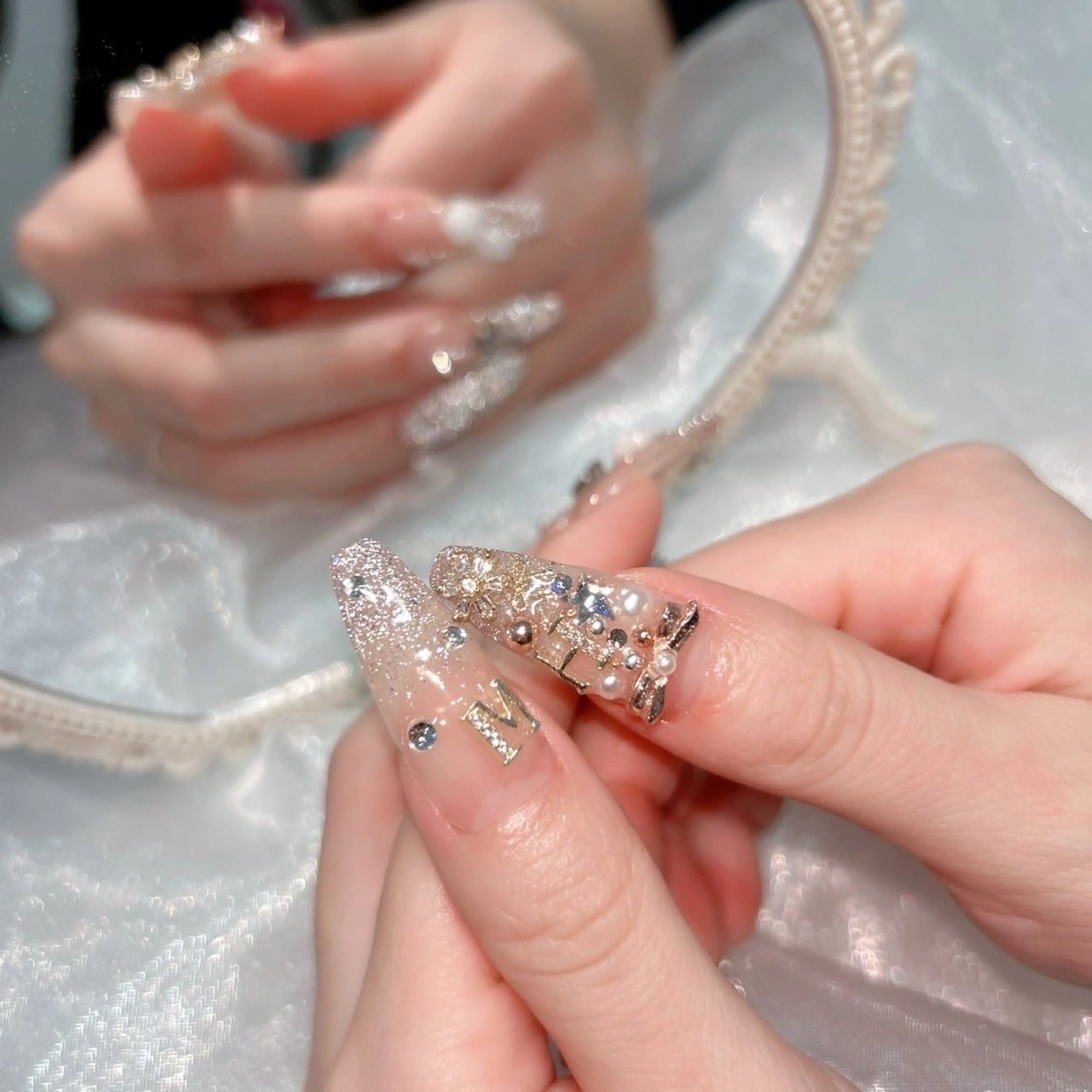 ネイル ハンドネイル ハンドケア Yudia 🫧Kyokaのネイルデザイン