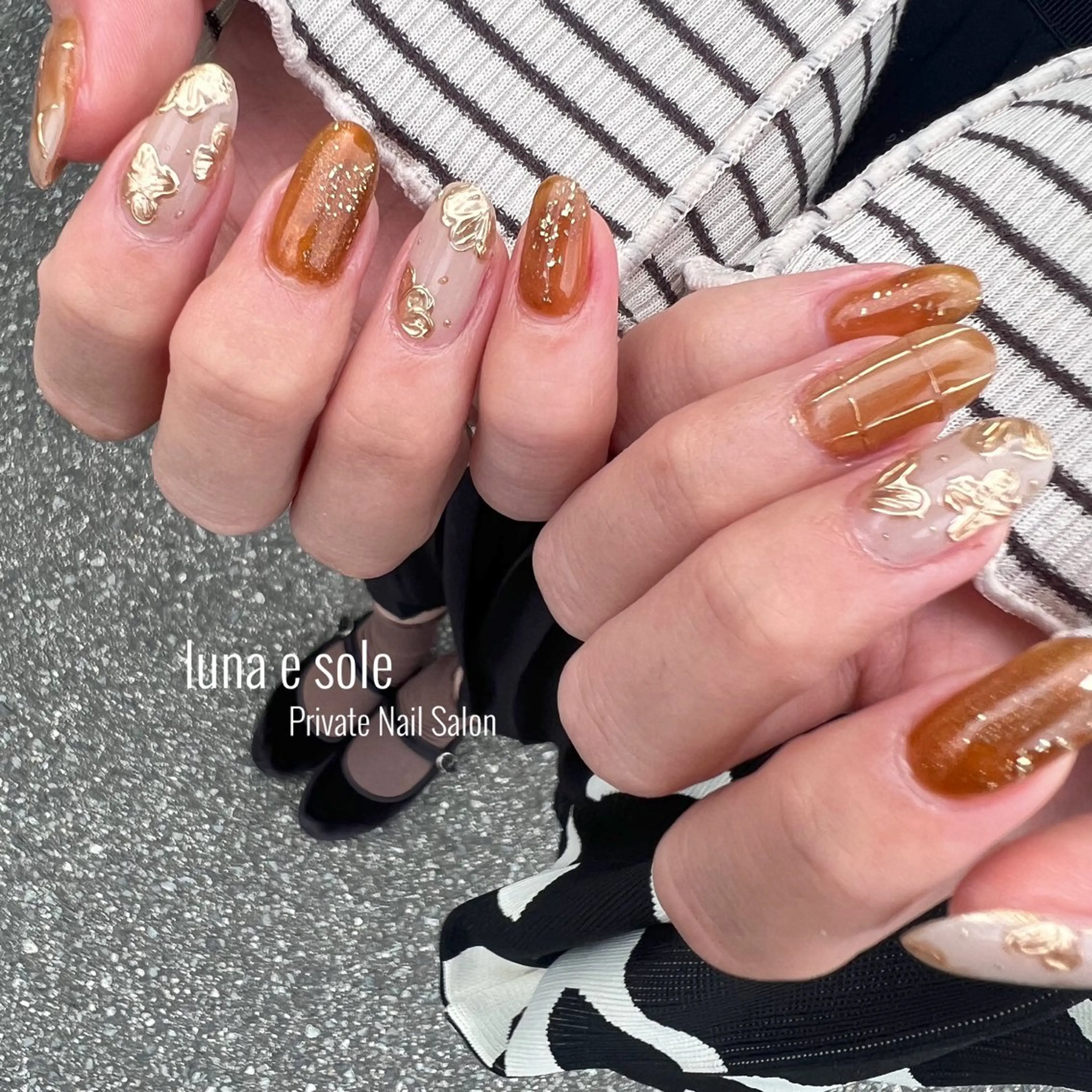 ネイル Luna e  Soleのネイルデザイン